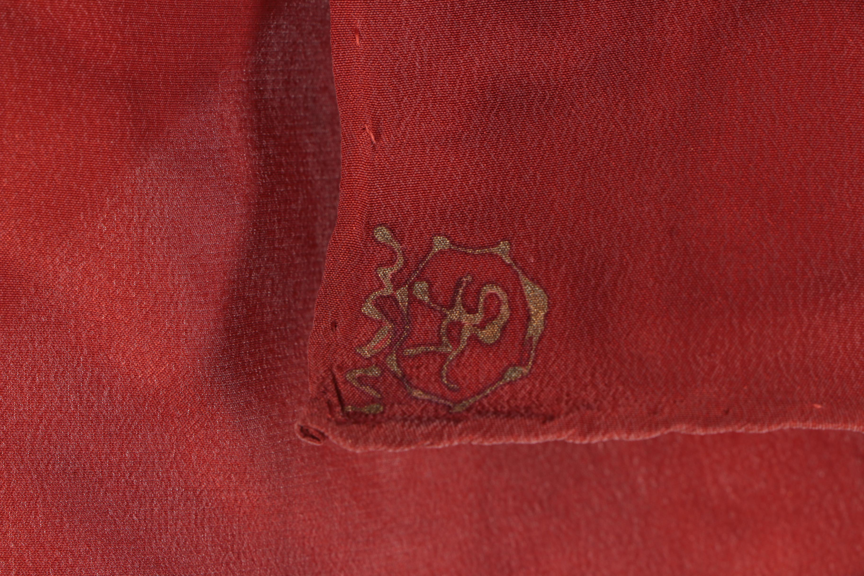 Hand-Painted Silks Including Fresh Water Pearl Scarf from Hawaii