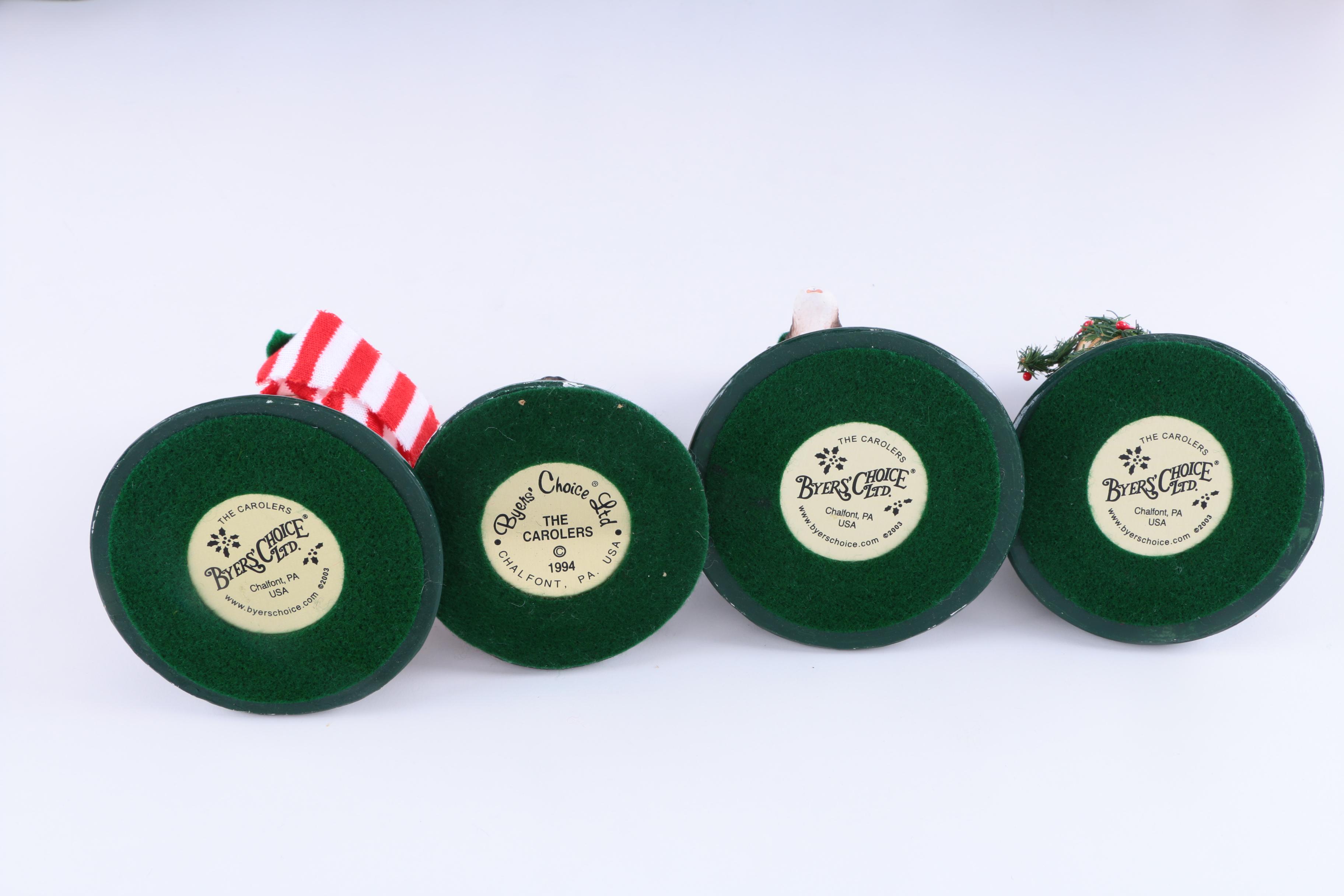 Byers' Choice "The Carolers" Christmas Figurines