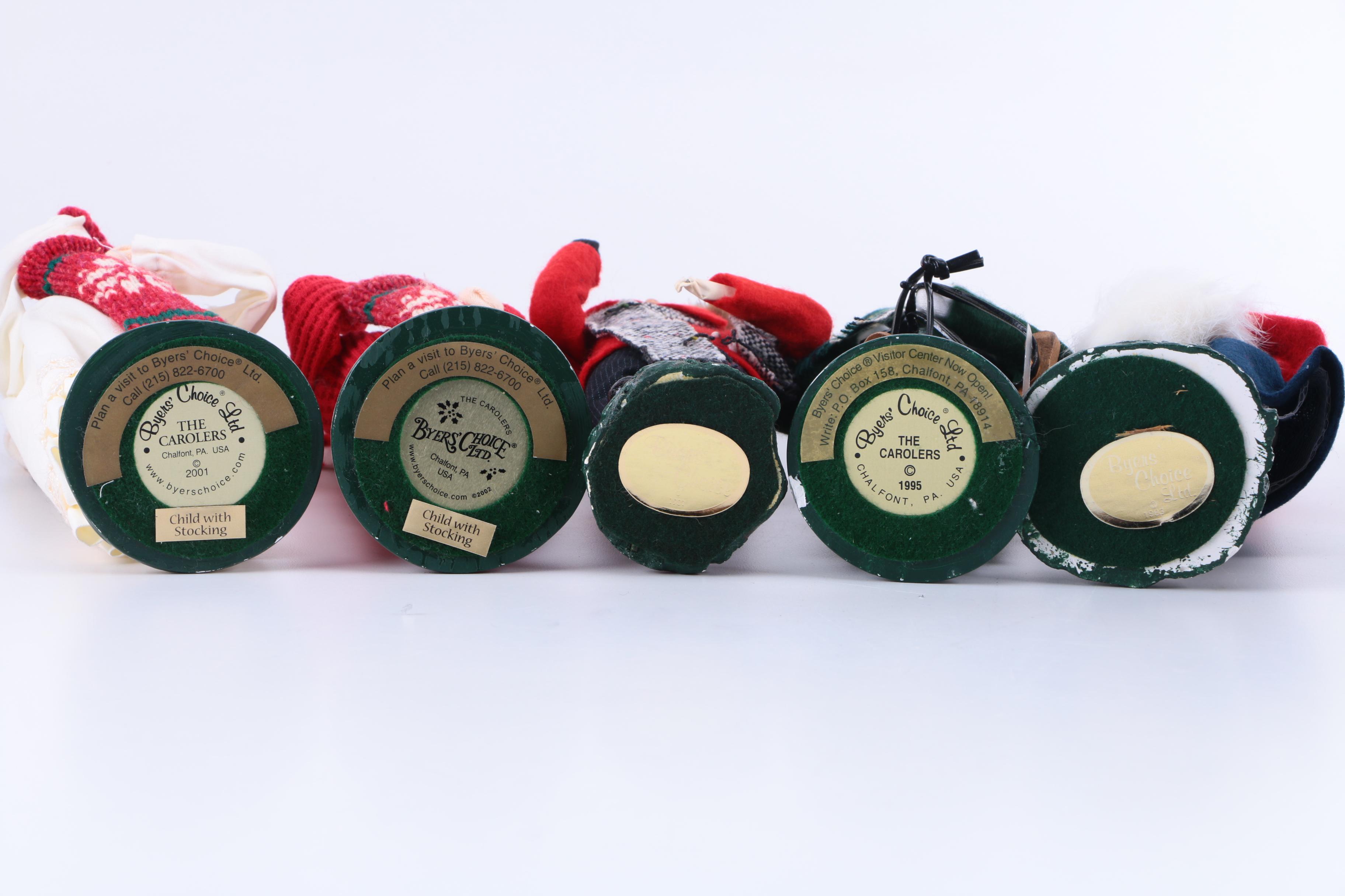 Byers' Choice "The Carolers" Christmas Figurines