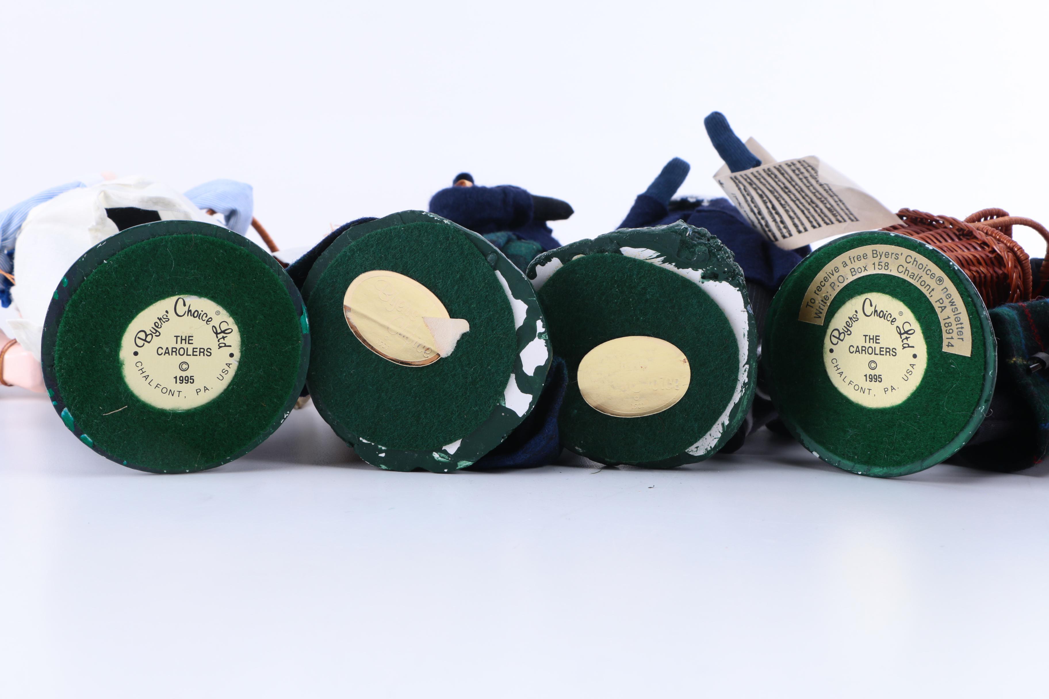 Byers' Choice "The Carolers" Christmas Figurines