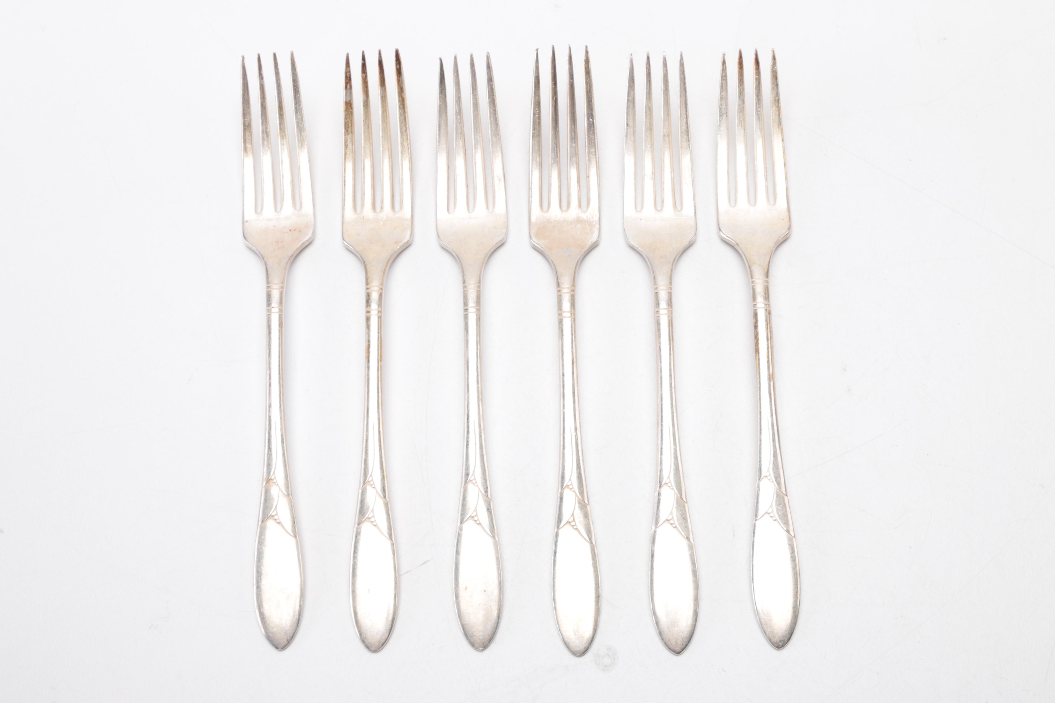 Set of Community Plate Flatware