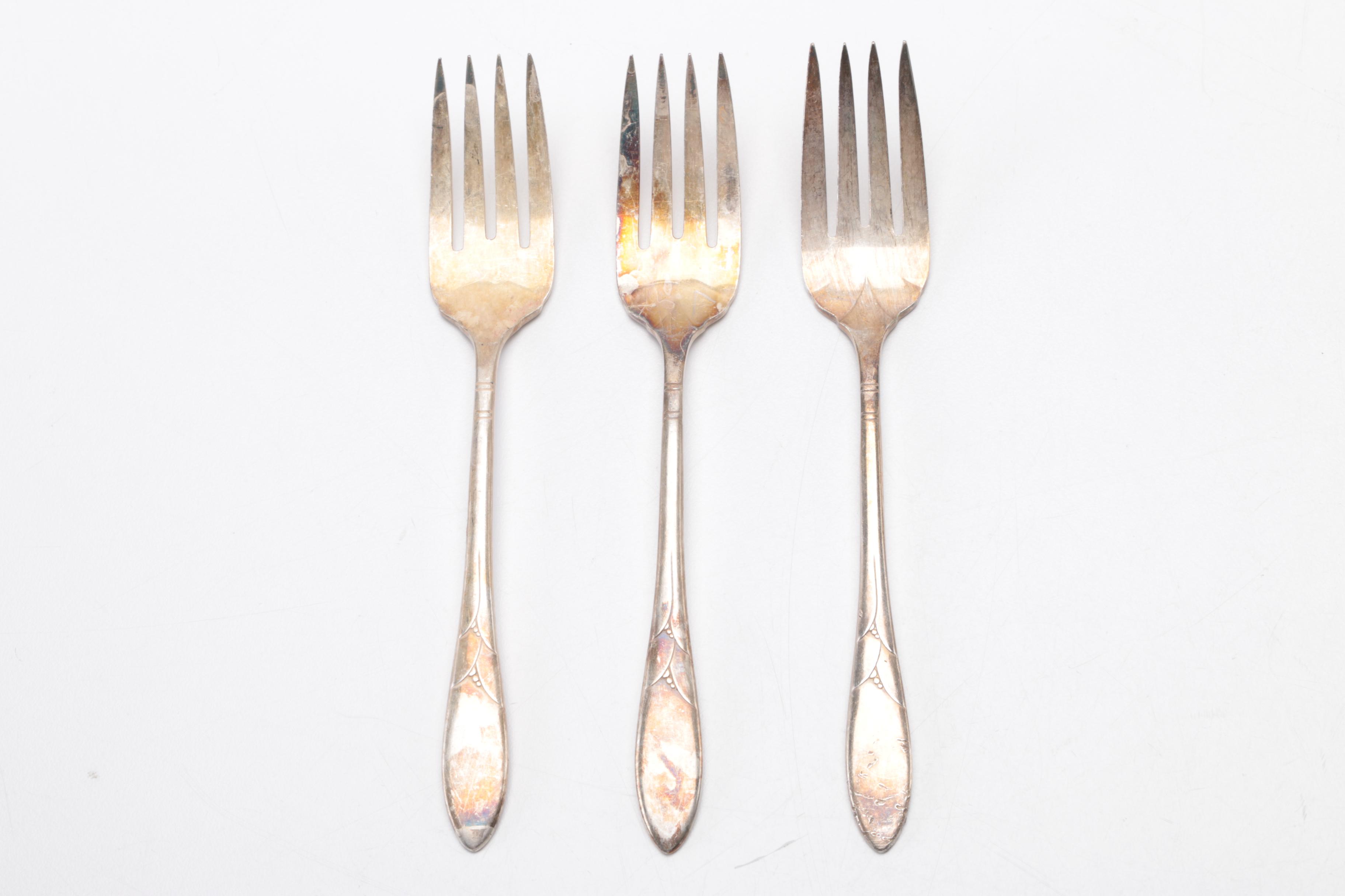 Set of Community Plate Flatware
