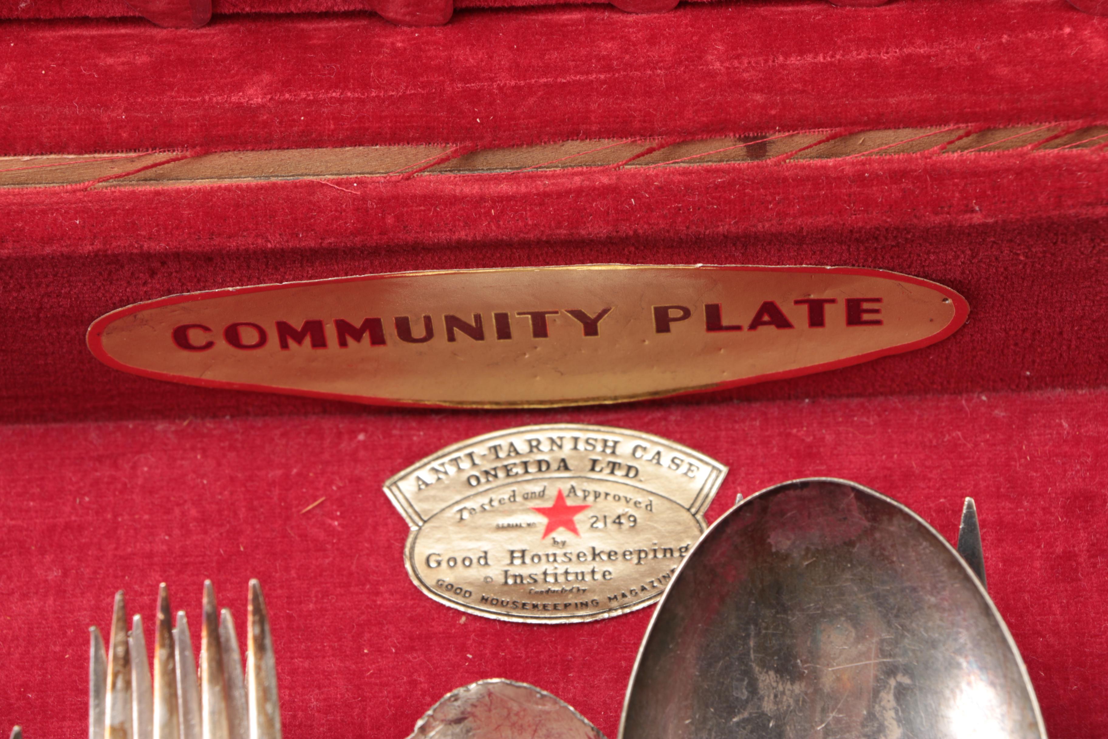Set of Community Plate Flatware