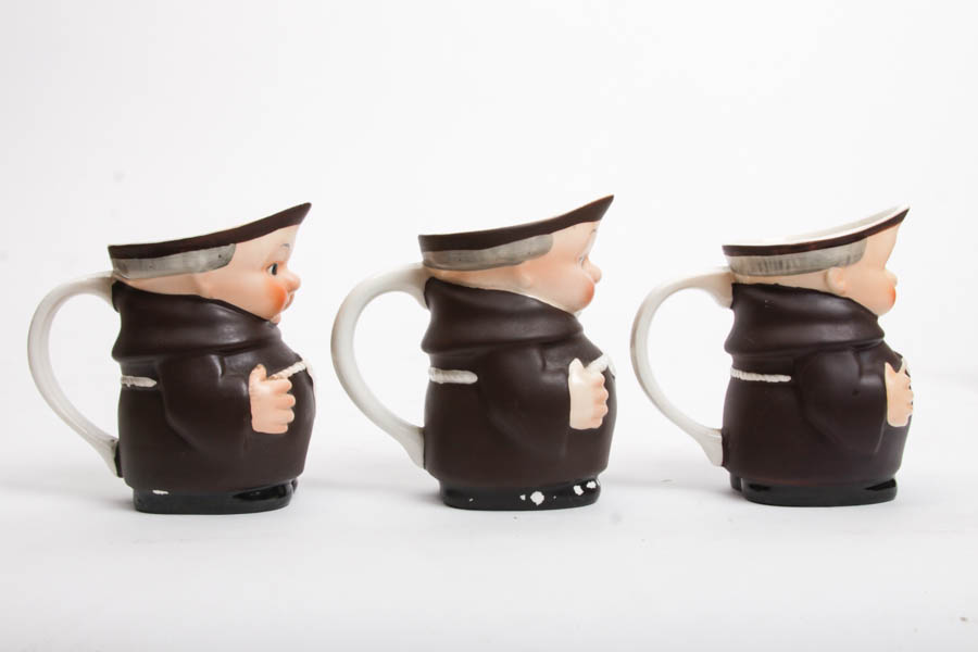 West German Goebel Monk Tea Set