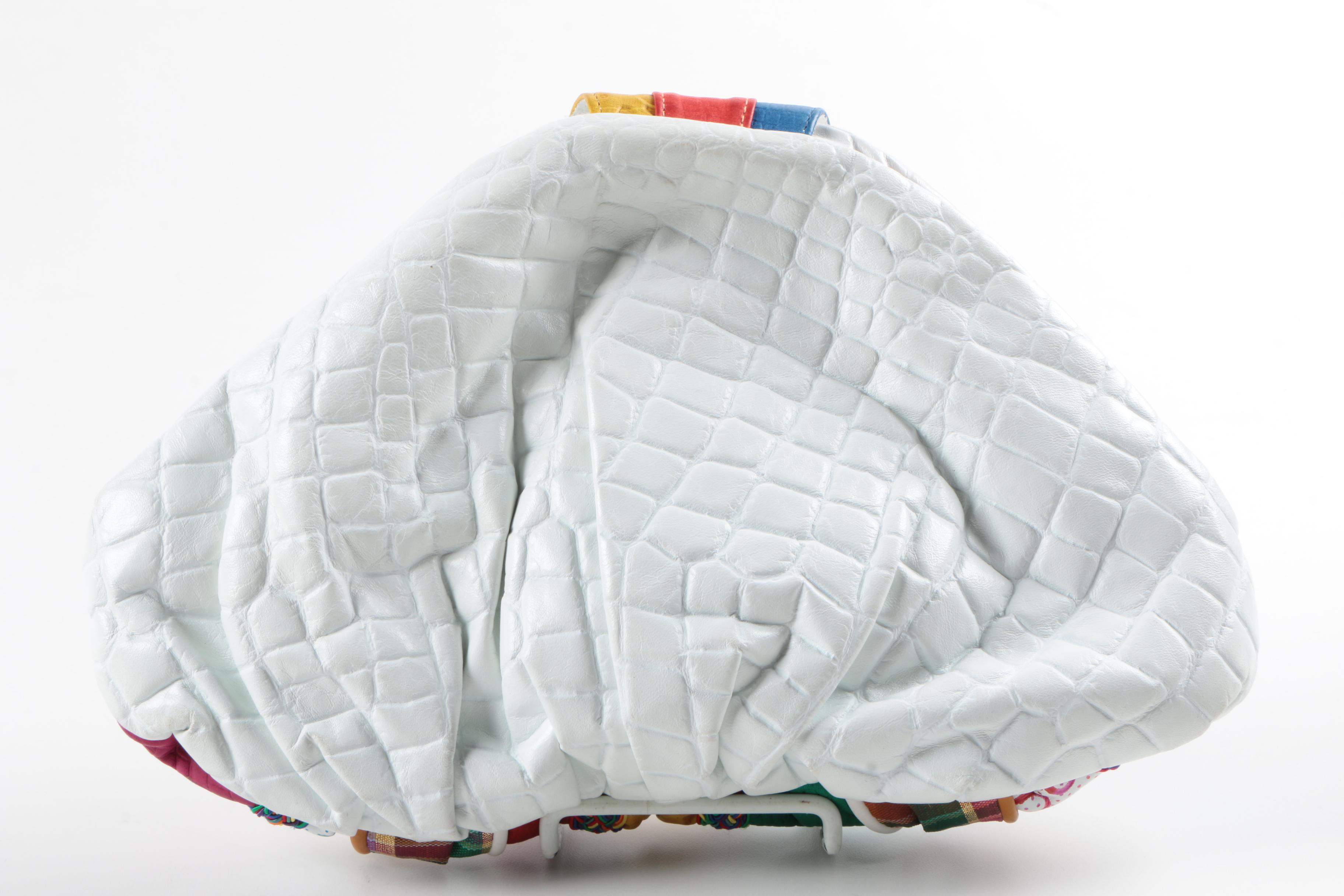 Handmade Woven Tote, Clutches, and Gloves