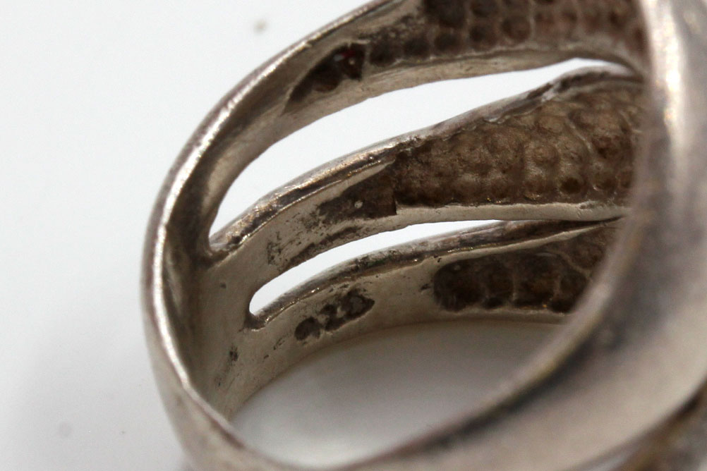 Grouping of Sterling Silver Rings