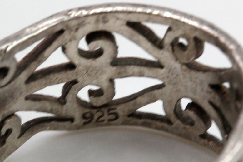 Grouping of Sterling Silver Rings