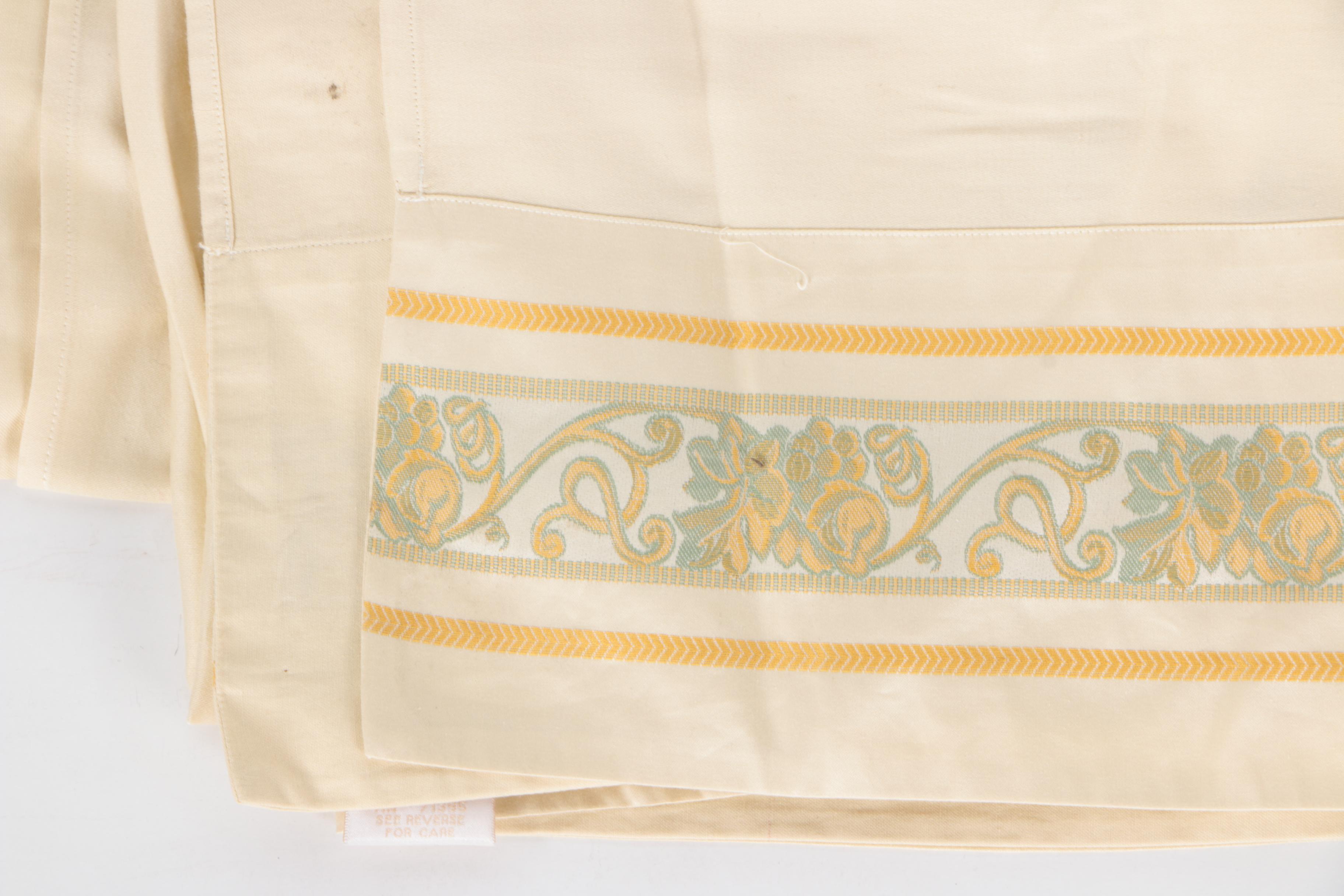 Chambers King Size Cotton Sheets and Shams