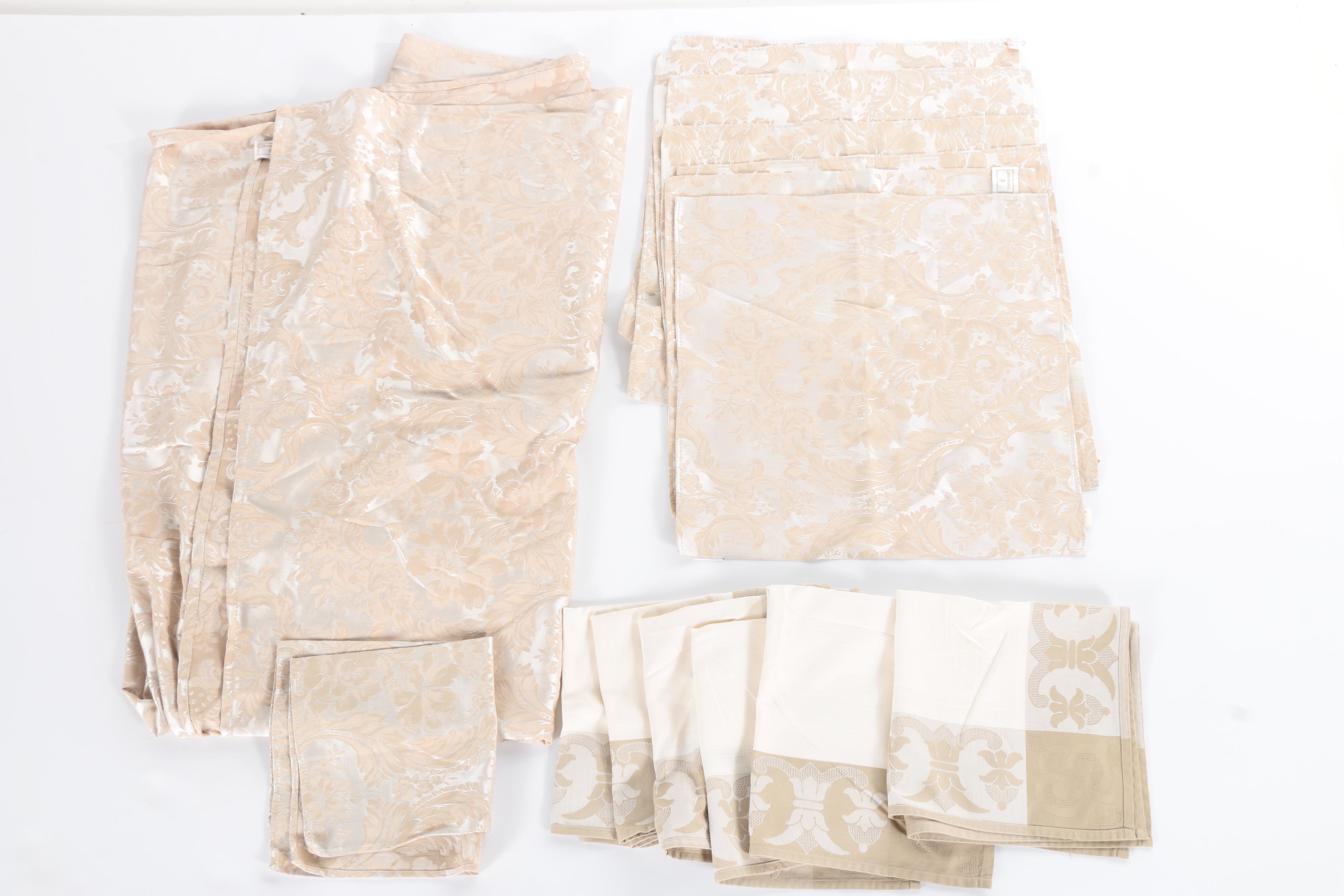 Table Linens Including Waterford "Kingscourt"