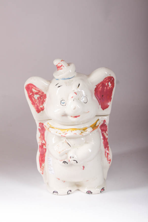 Turnabout Dumbo Cookie Jar