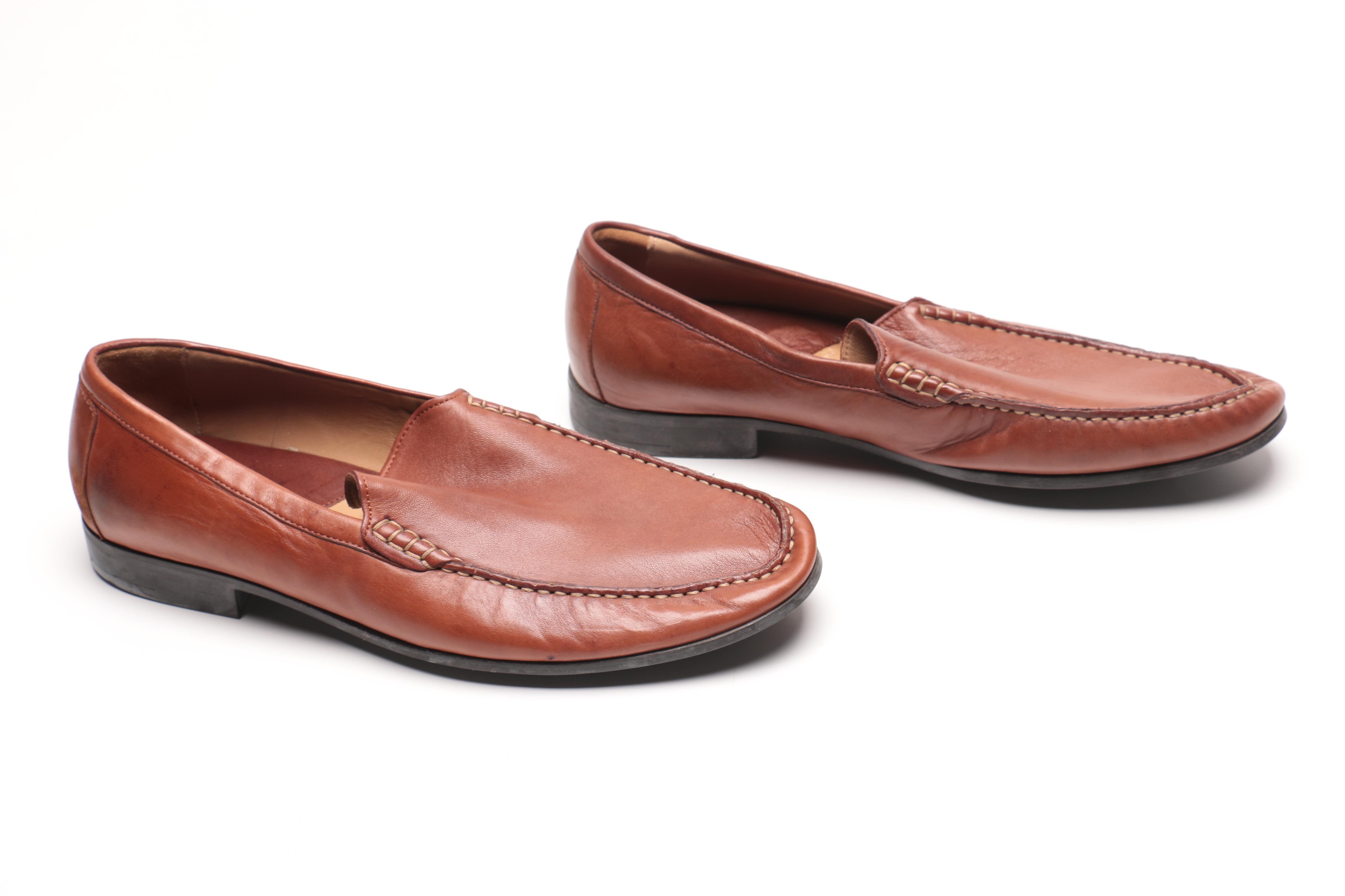 Men's Leather Loafers Including Johnson & Murphy