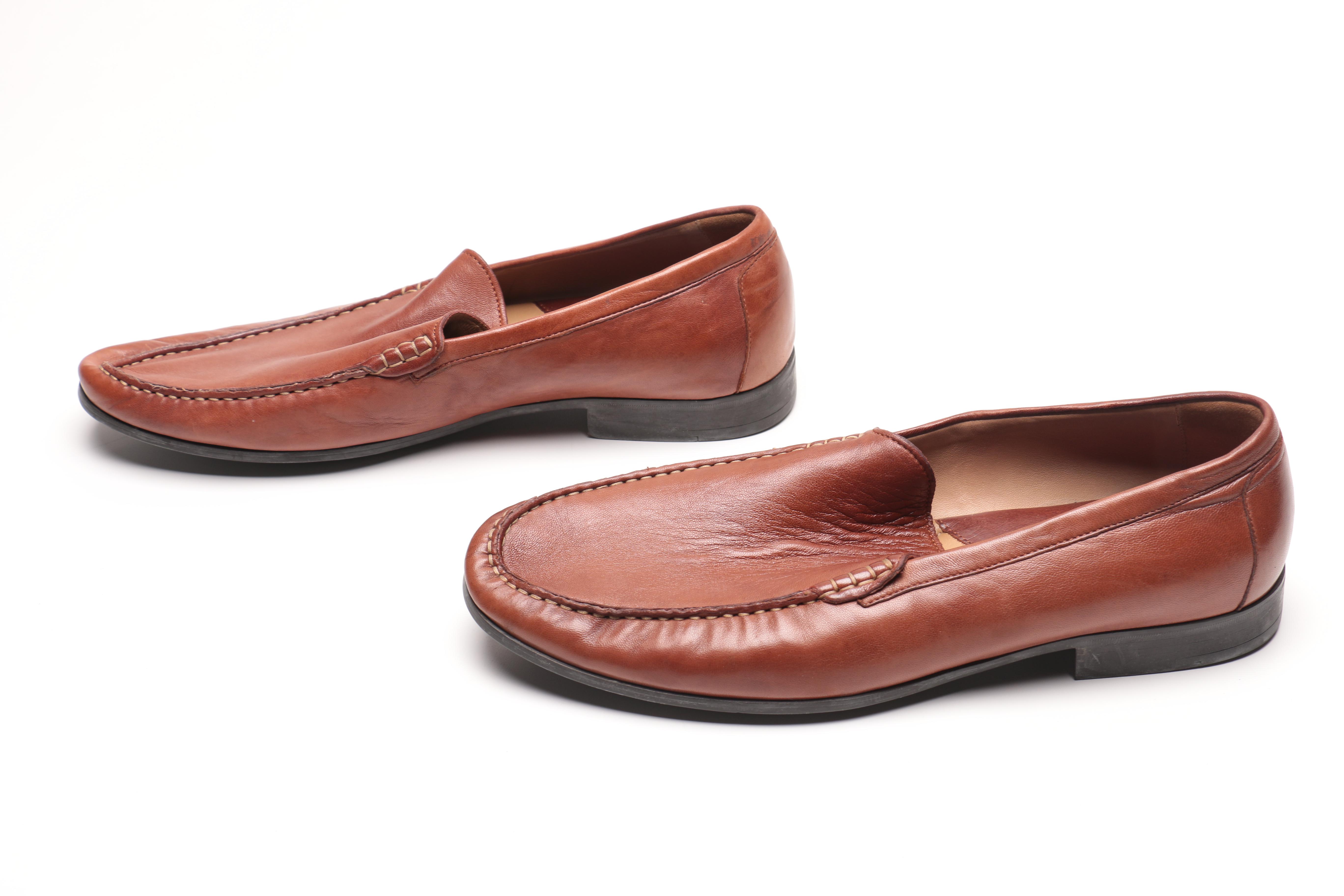 Men's Leather Loafers Including Johnson & Murphy