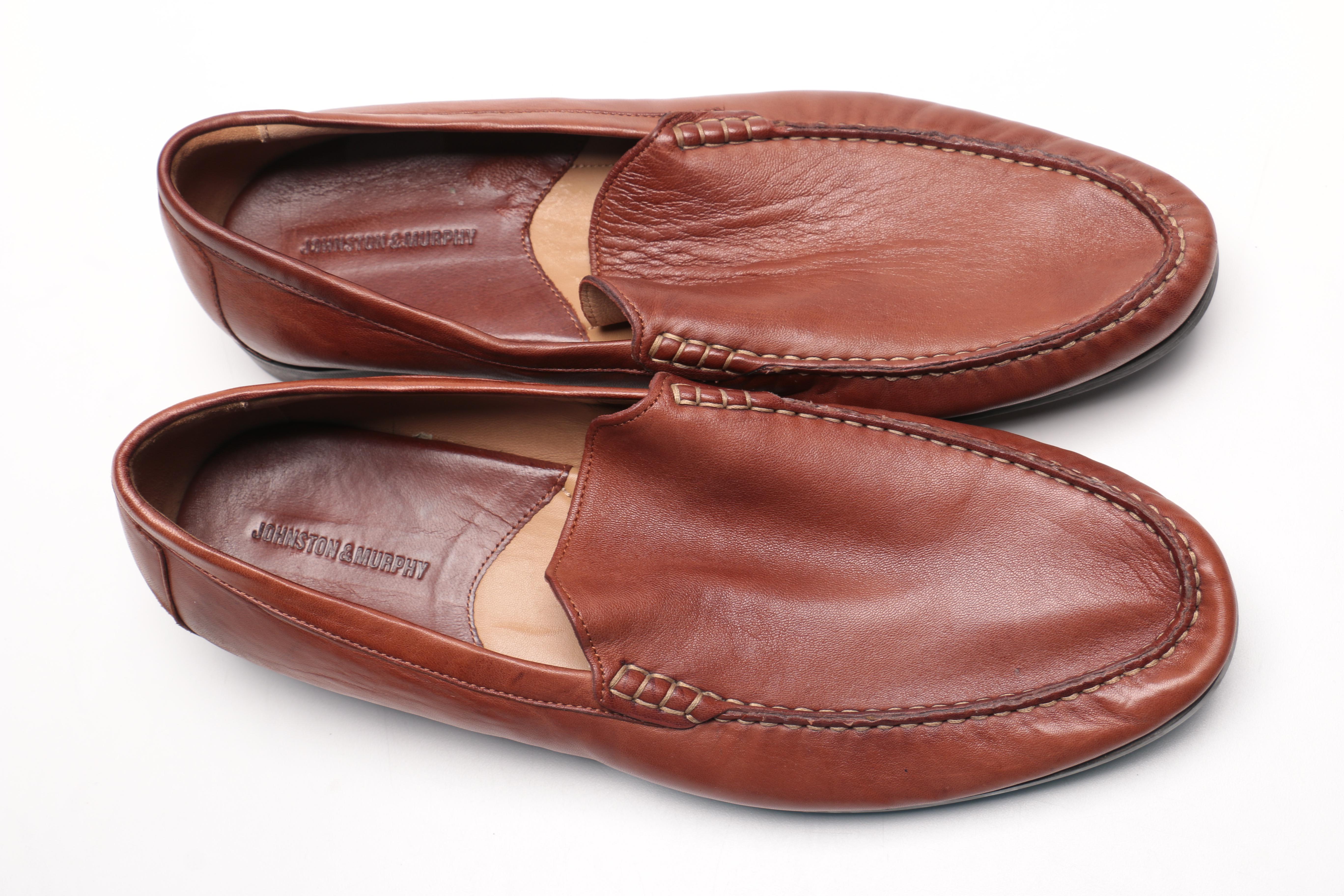 Men's Leather Loafers Including Johnson & Murphy