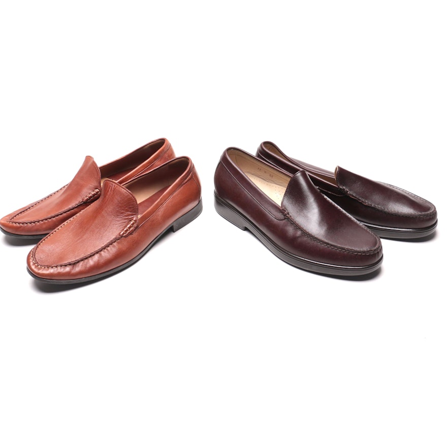 Men's Leather Loafers Including Johnson & Murphy