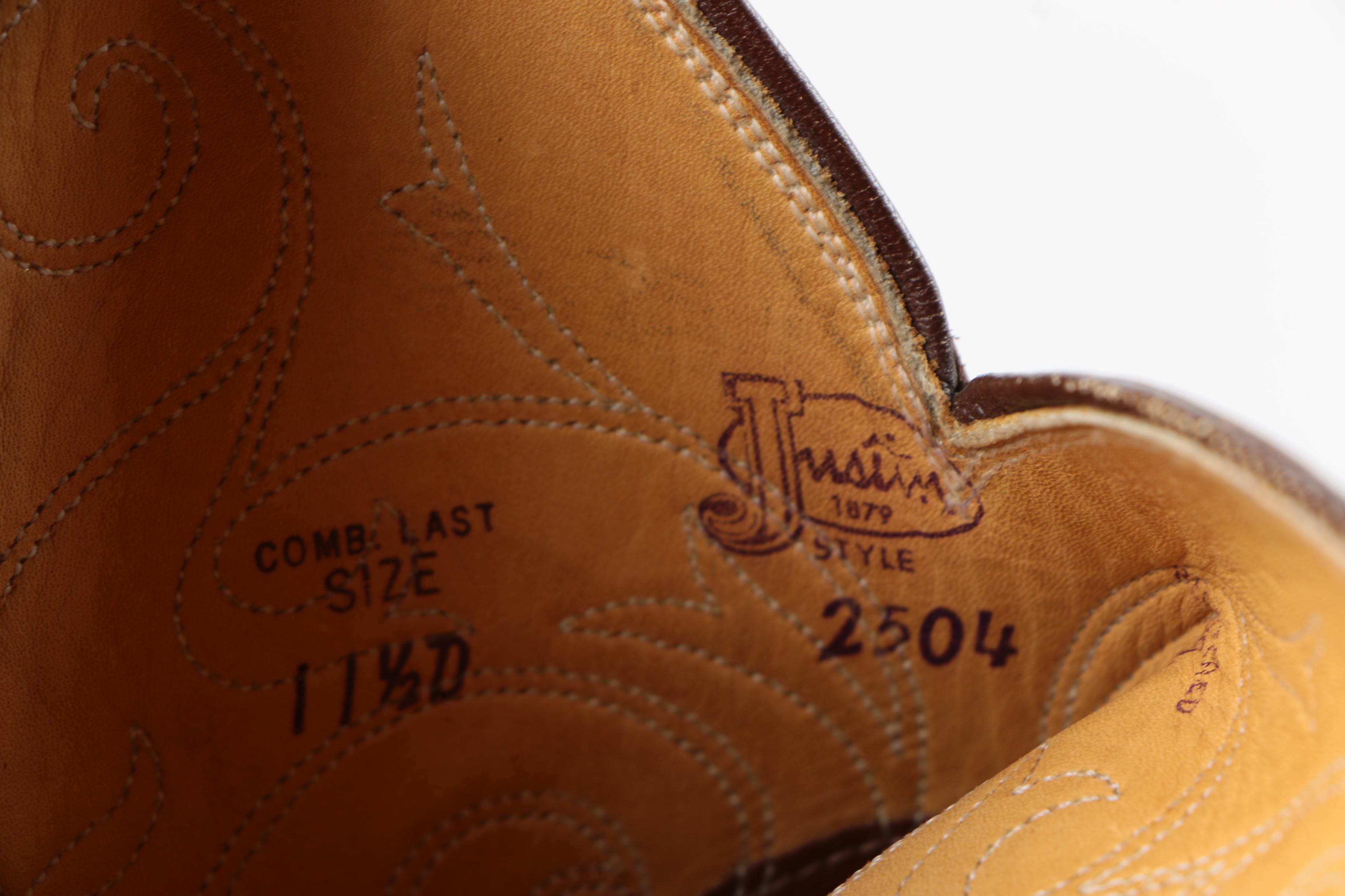 Justin Boots and Churchill Shoes