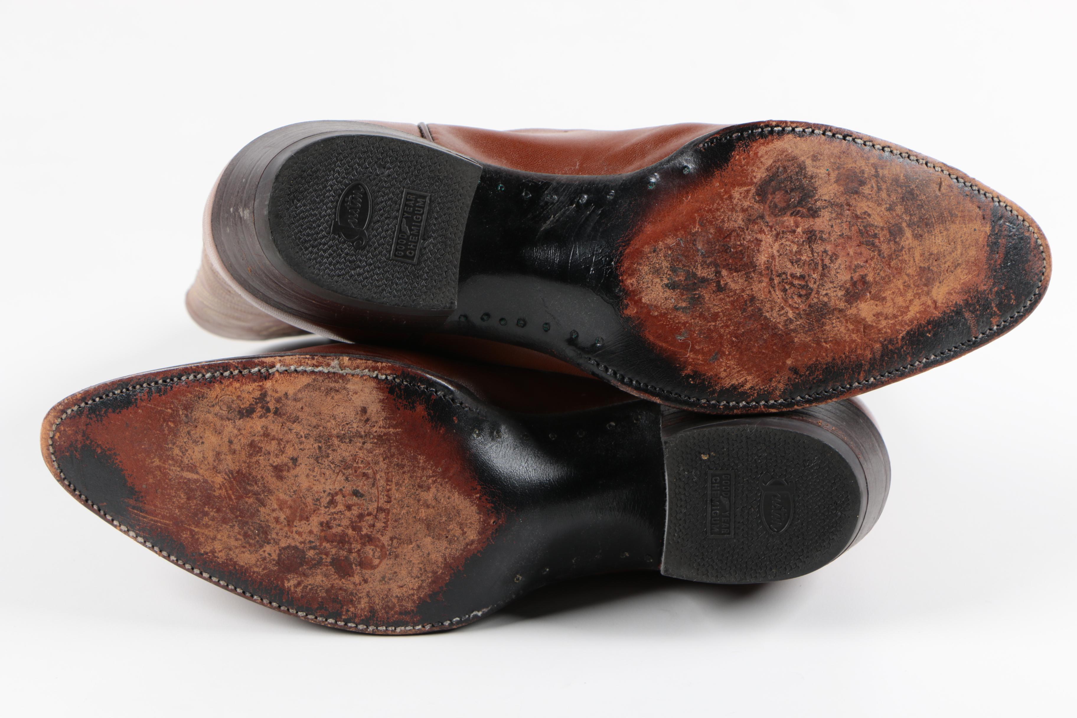 Justin Boots and Churchill Shoes