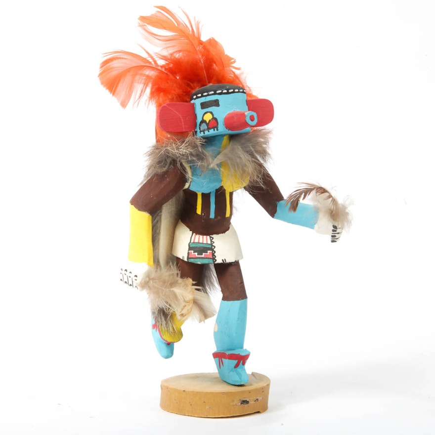 Native American Hopi Hand-Carved and Painted Kachina