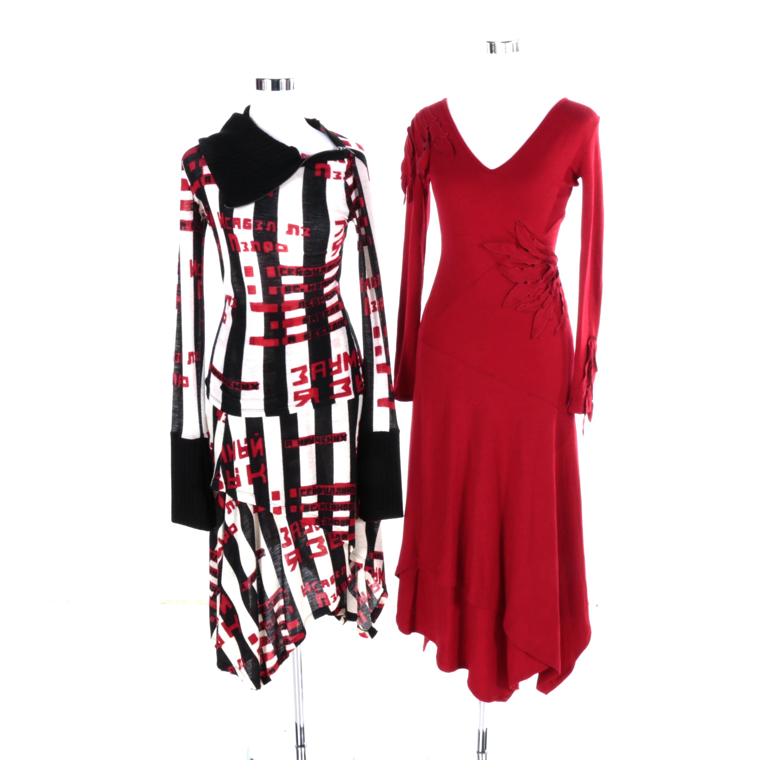 Isabel de Pedro Mr. Cat Women's Wool Blend Clothing