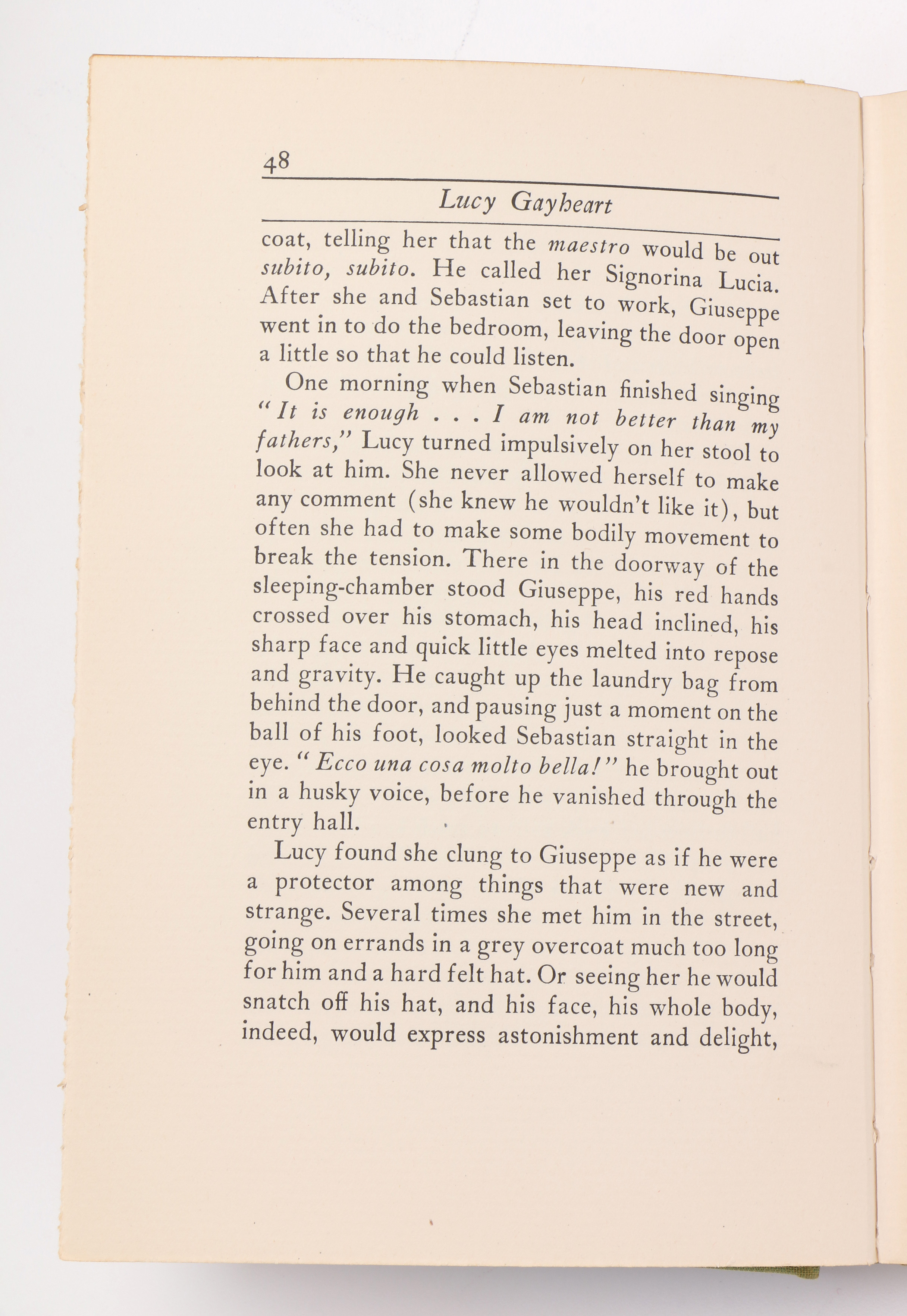 1935 First Trade Edition "Lucy Gayheart" by Willa Cather
