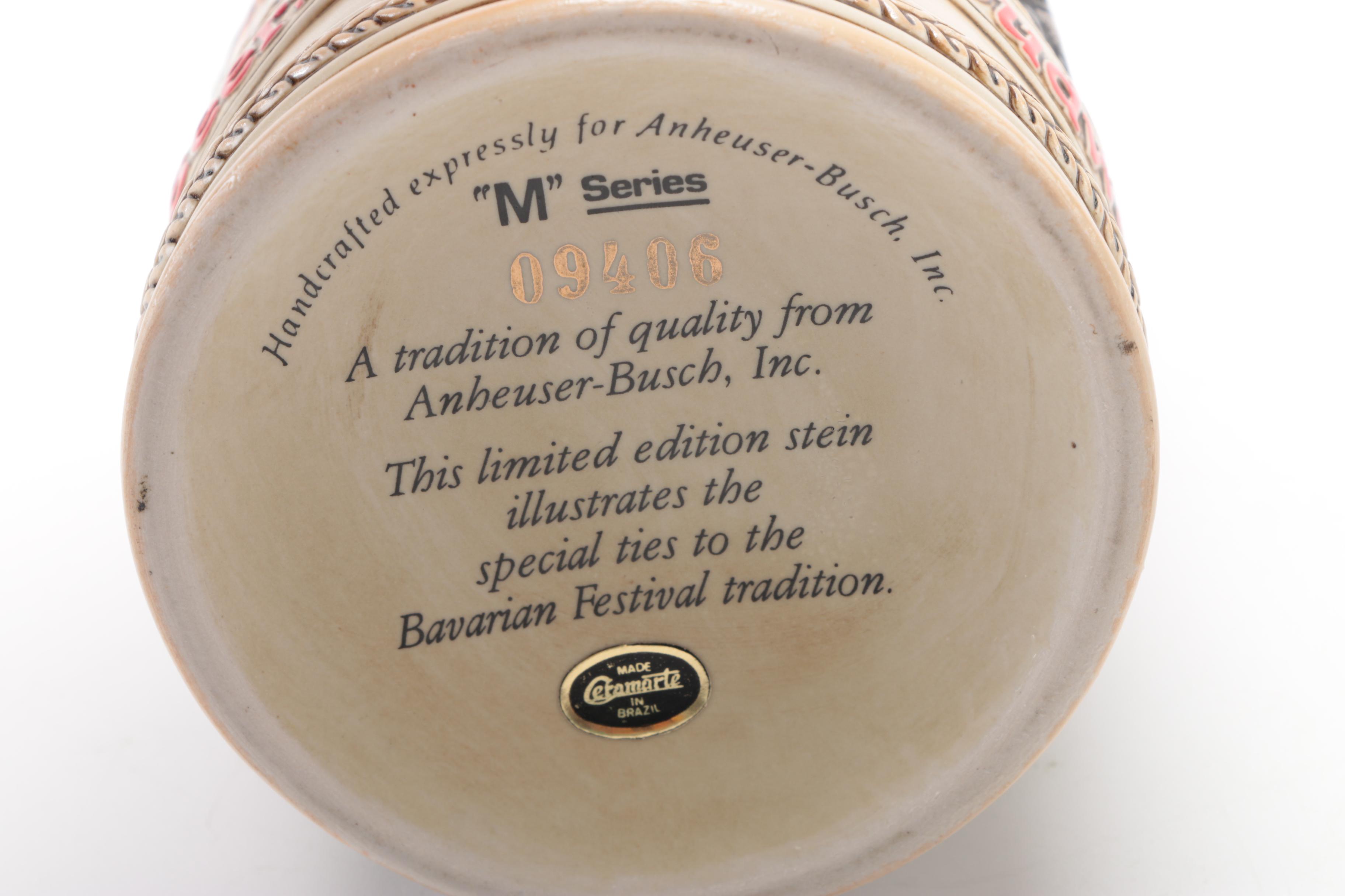 Branded Ceramic Beer Steins