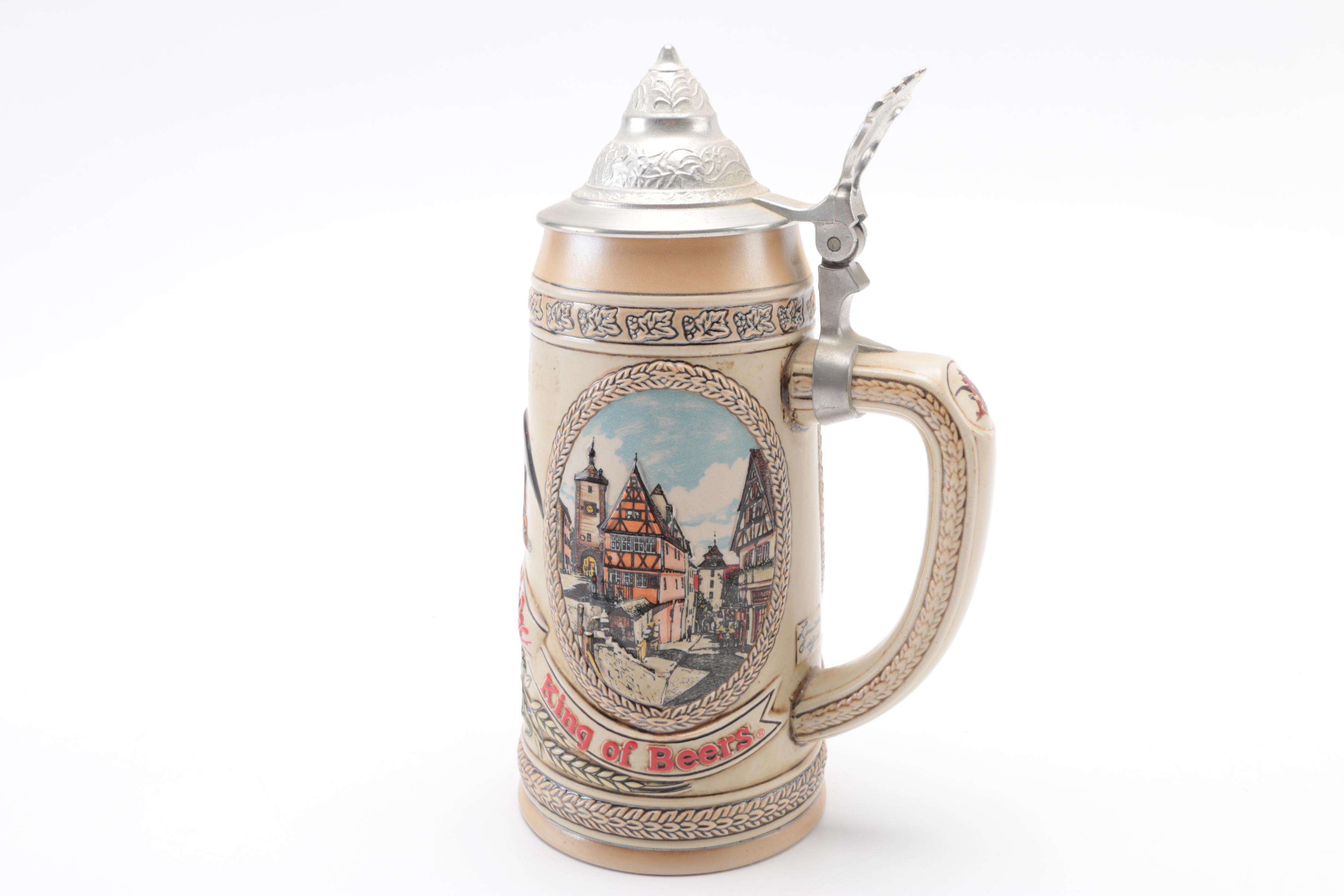 Branded Ceramic Beer Steins