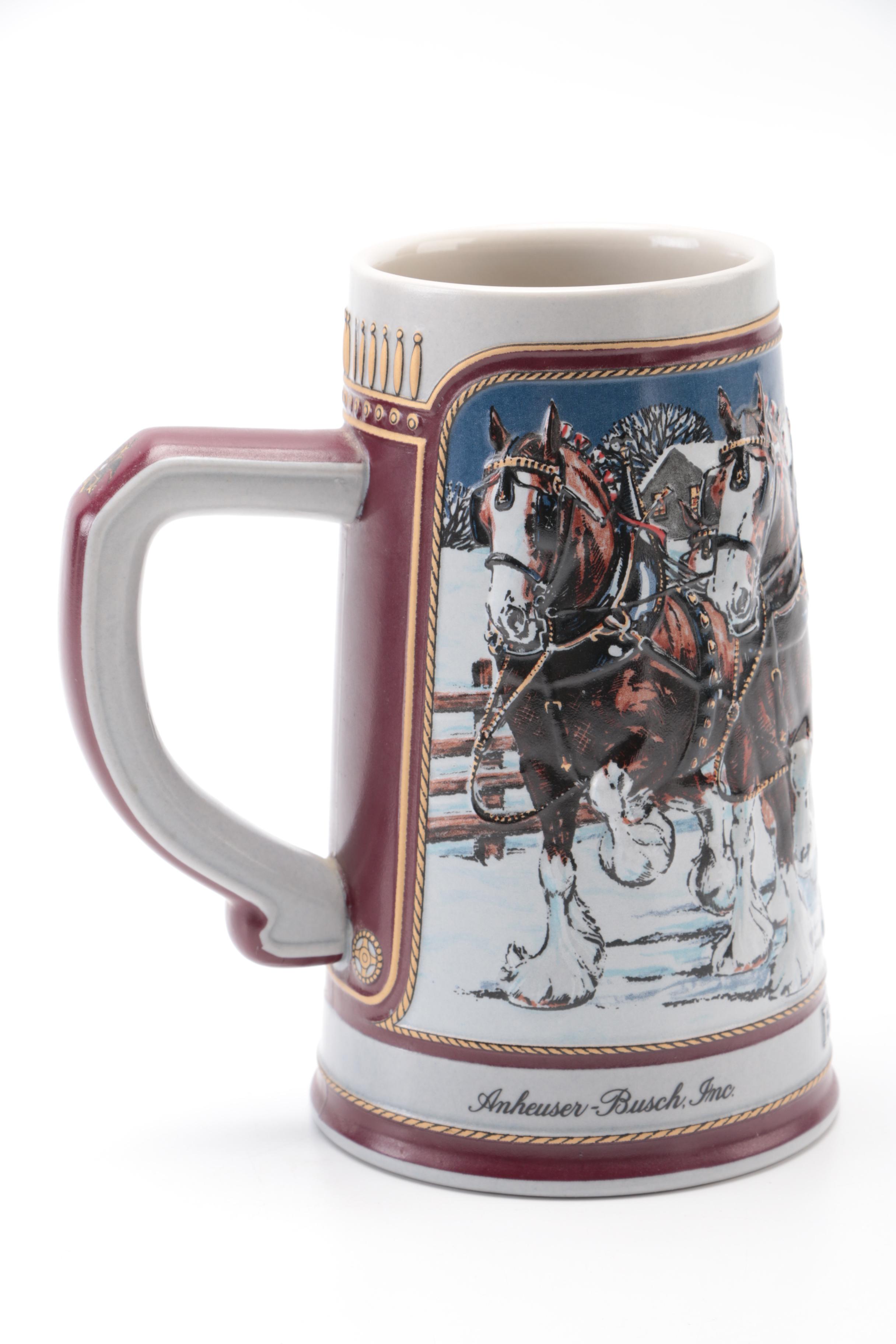 Branded Ceramic Beer Steins