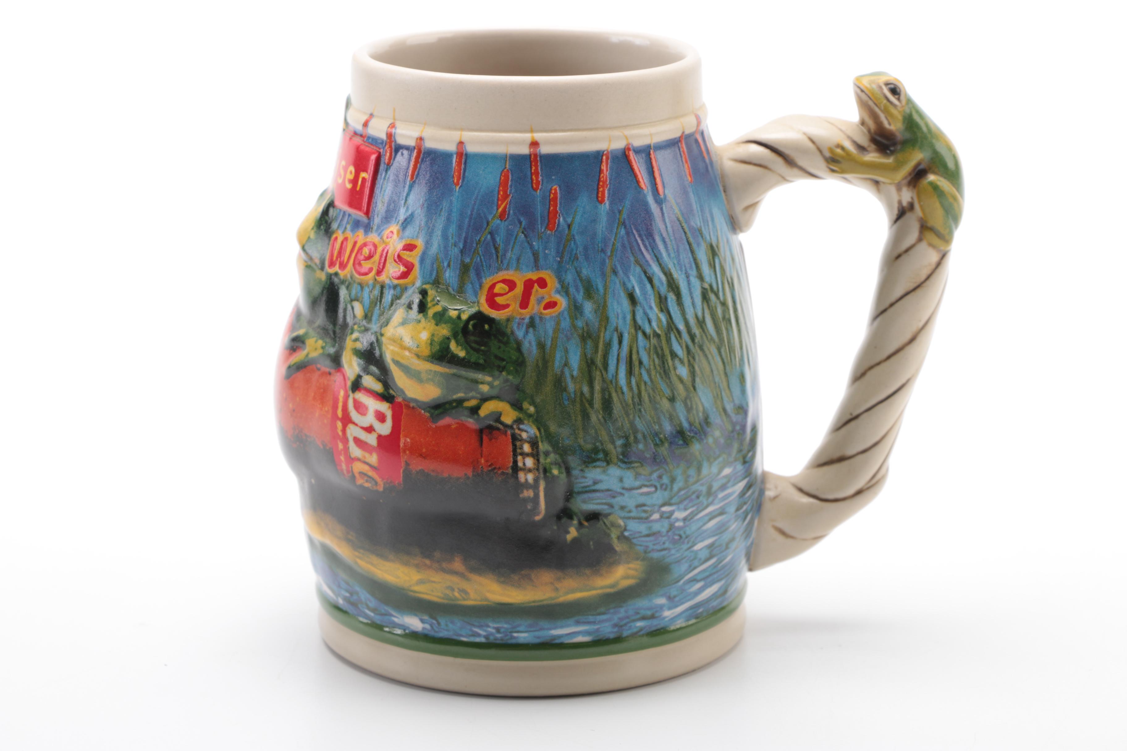 Branded Ceramic Beer Steins