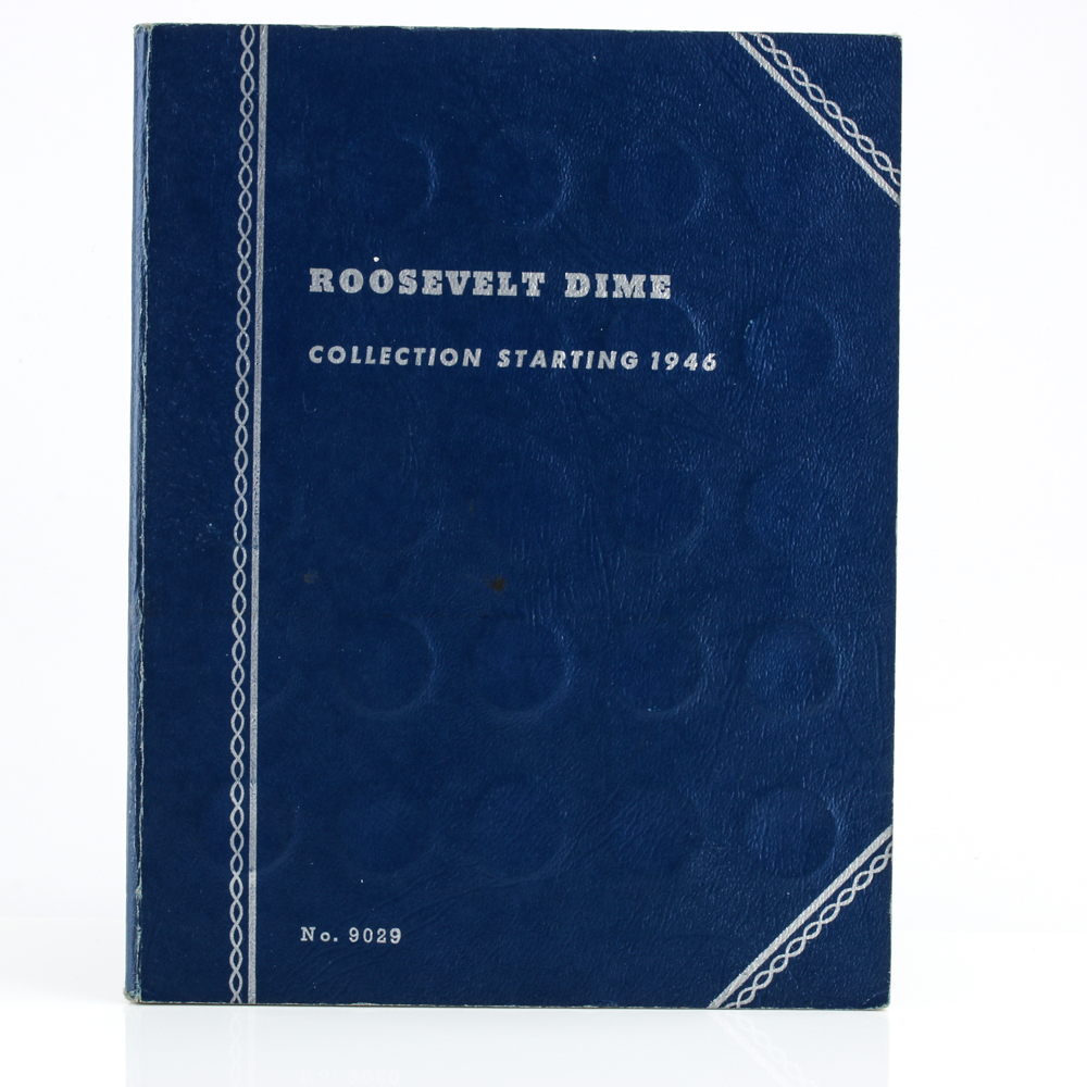 Two Whitman Binders of U.S. Silver Dimes