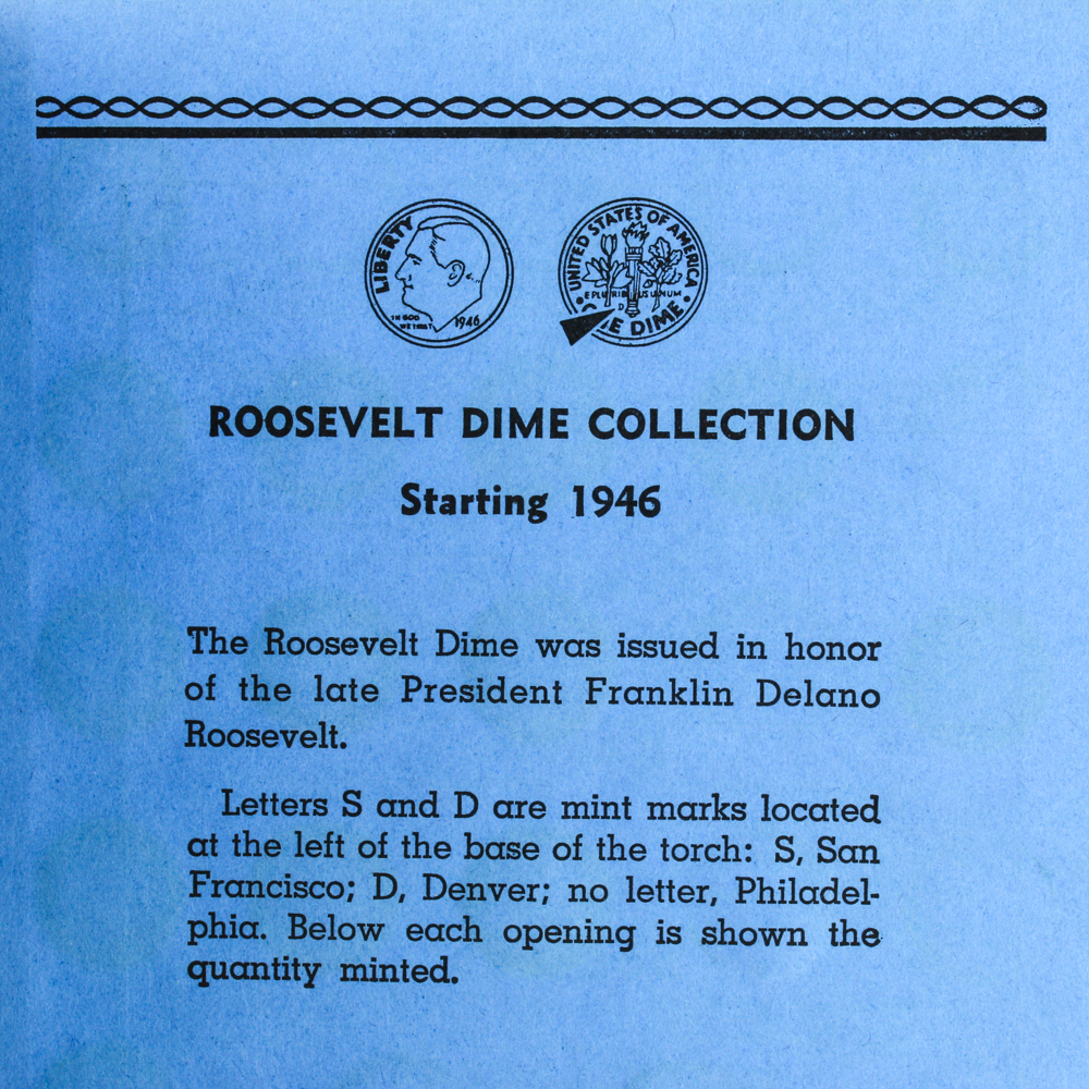 Two Whitman Binders of U.S. Silver Dimes