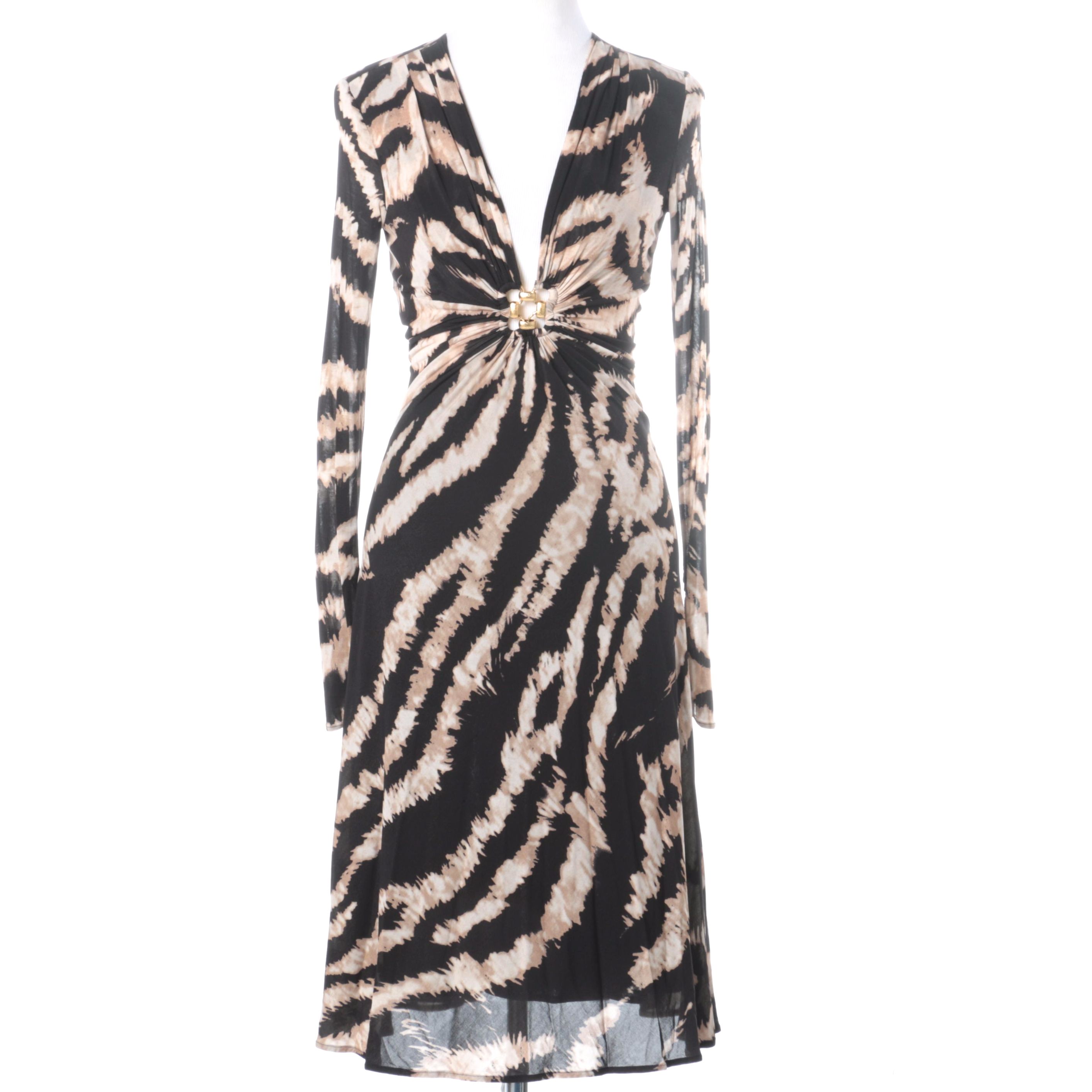 Roberto Cavalli Printed Dress