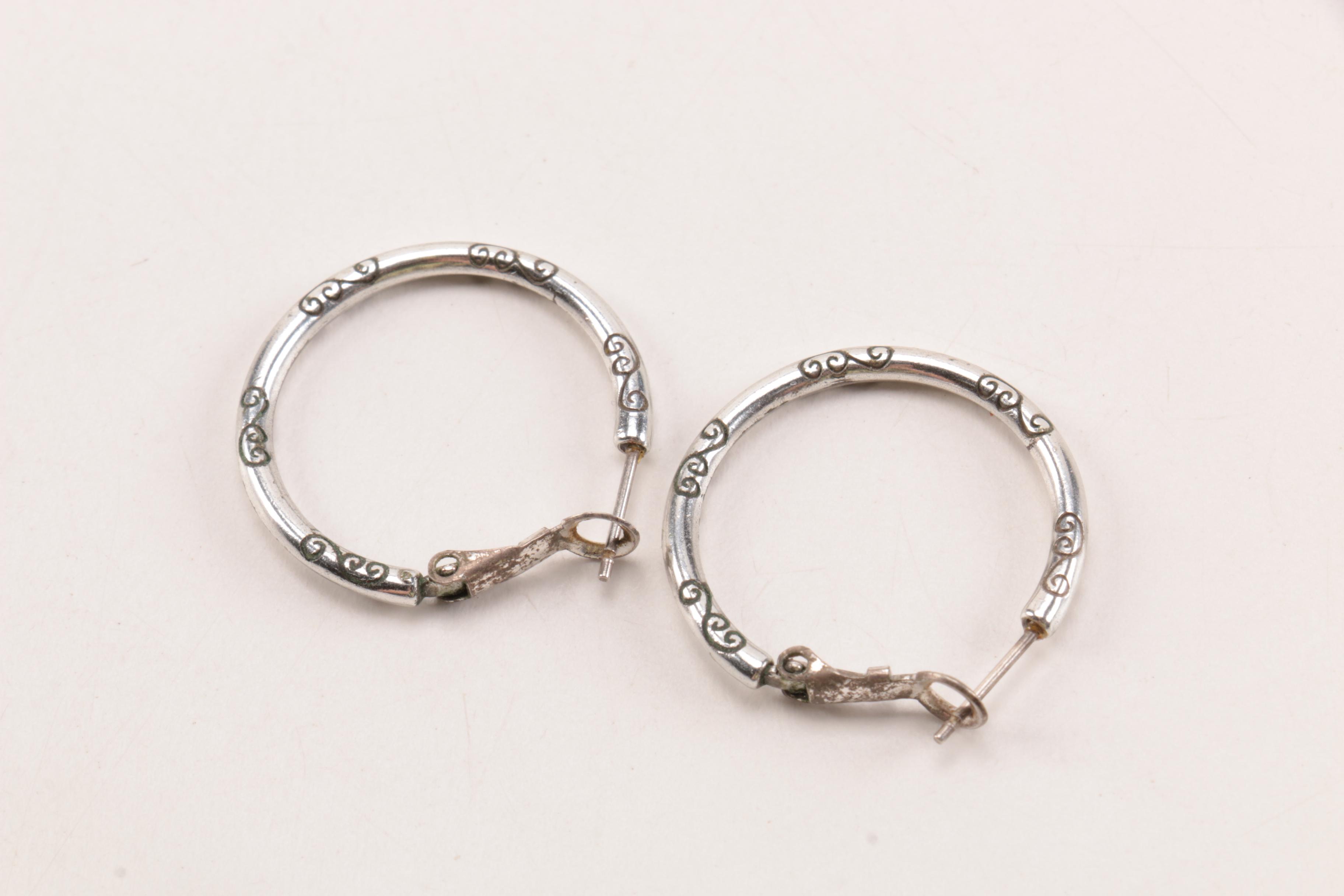 Silver Tone Jewelry Including Brighton