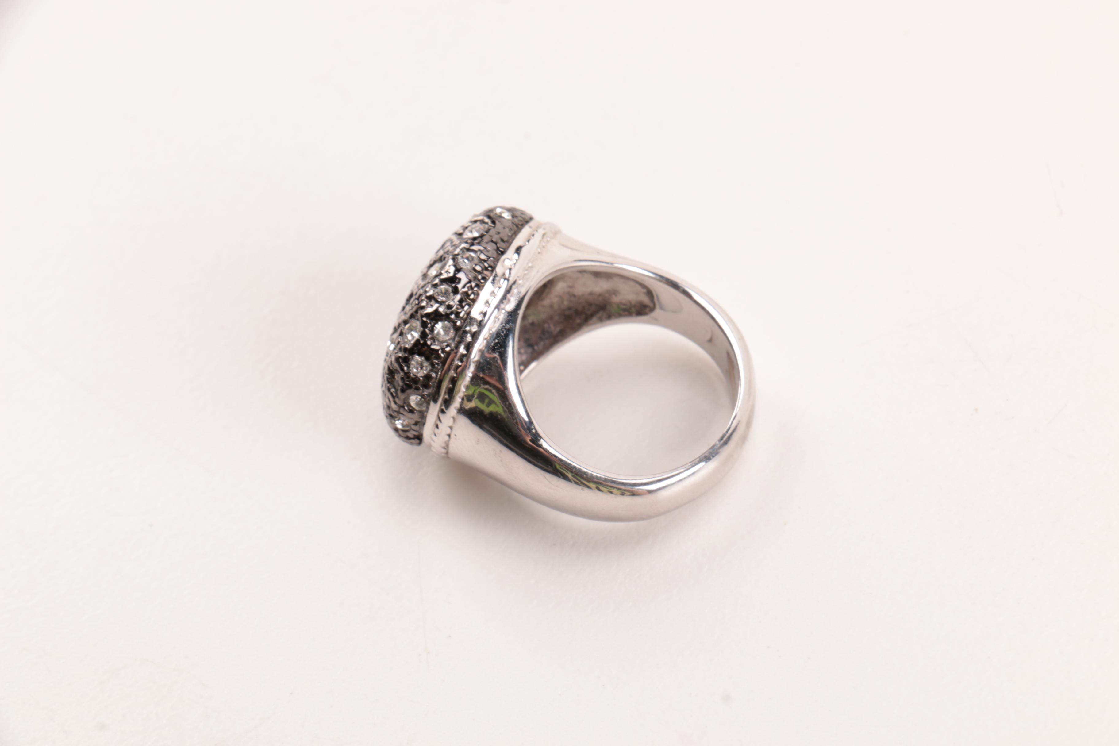 Silver Tone Jewelry Including Brighton