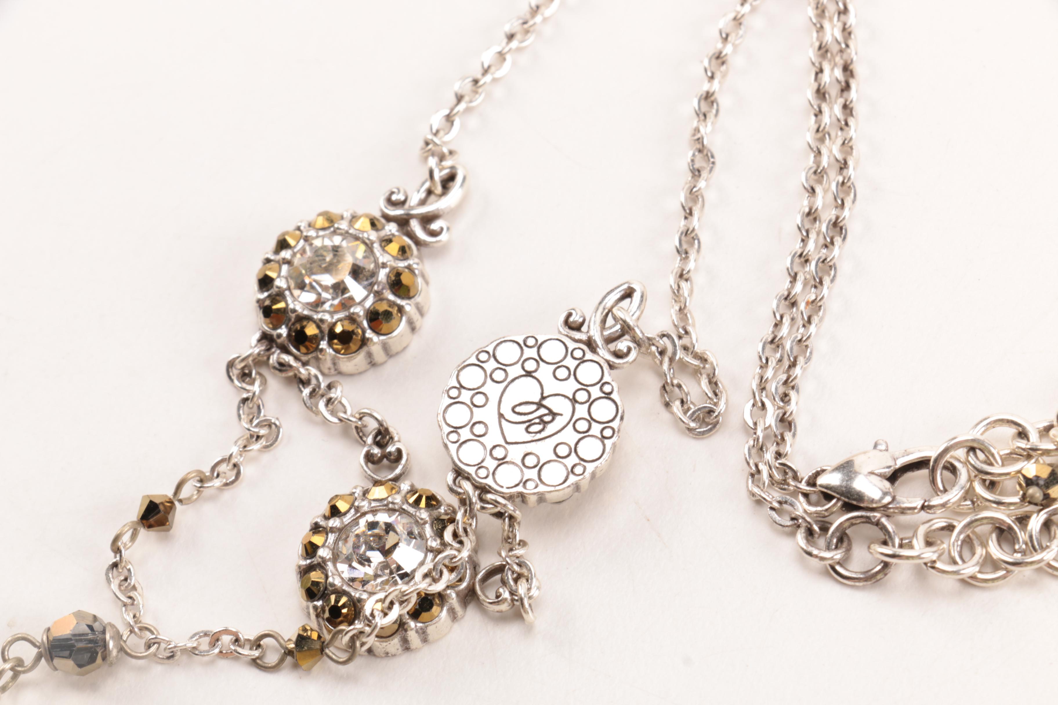 Silver Tone Brighton Jewelry