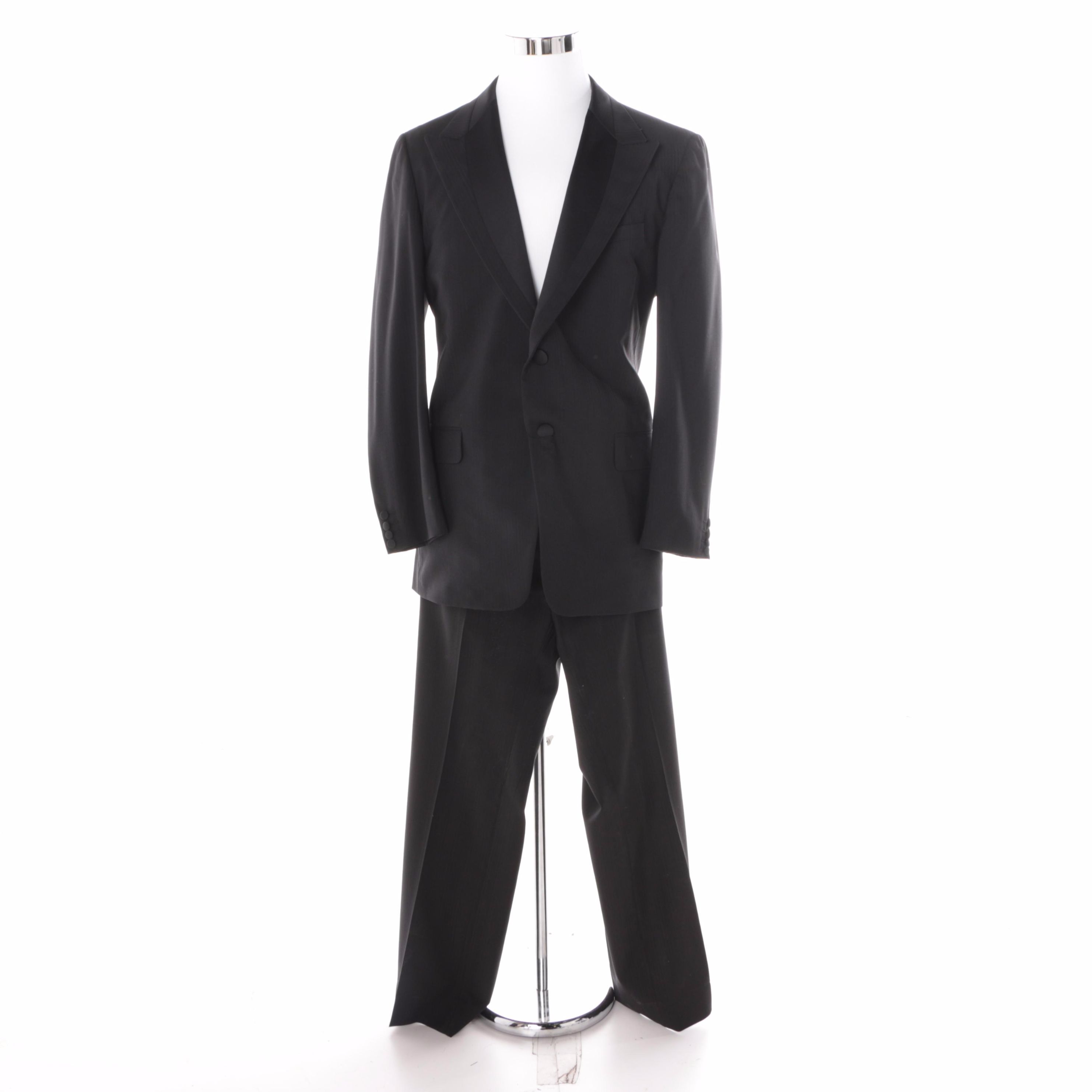 Men's Gianni Versace Couture Hand Tailored Wool Suit