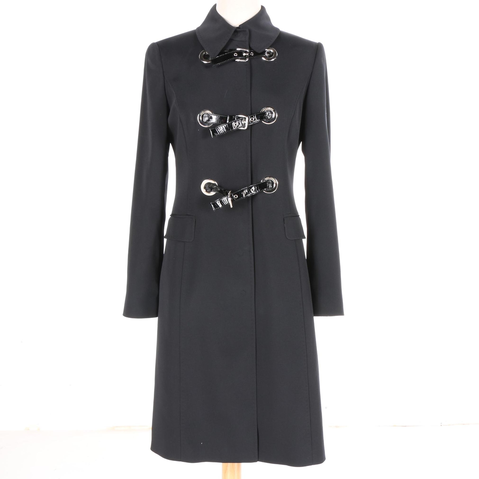 Dolce & Gabbana Coat with Leopard Print Lining