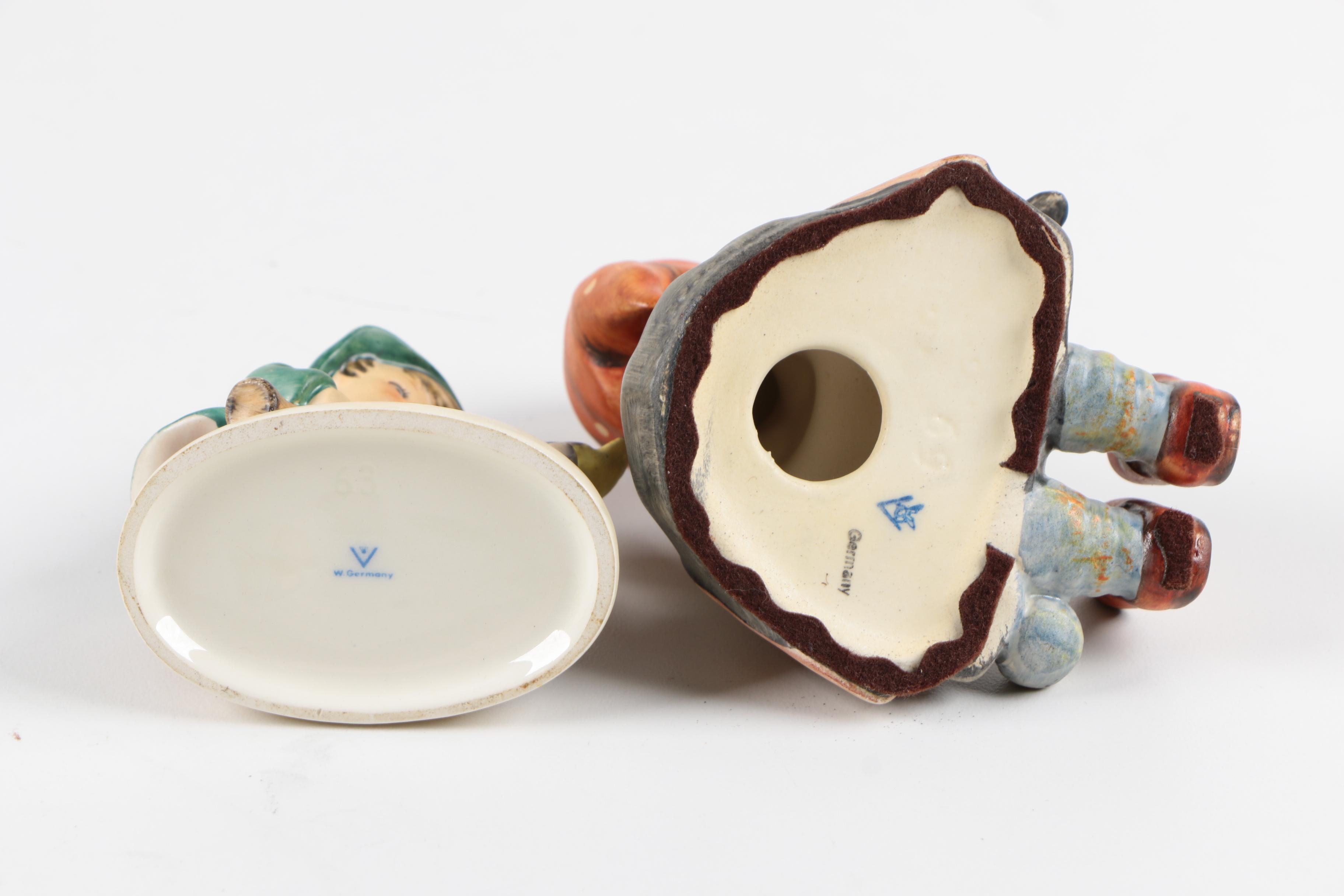 Goebel Hummel Children with Birds Figurines