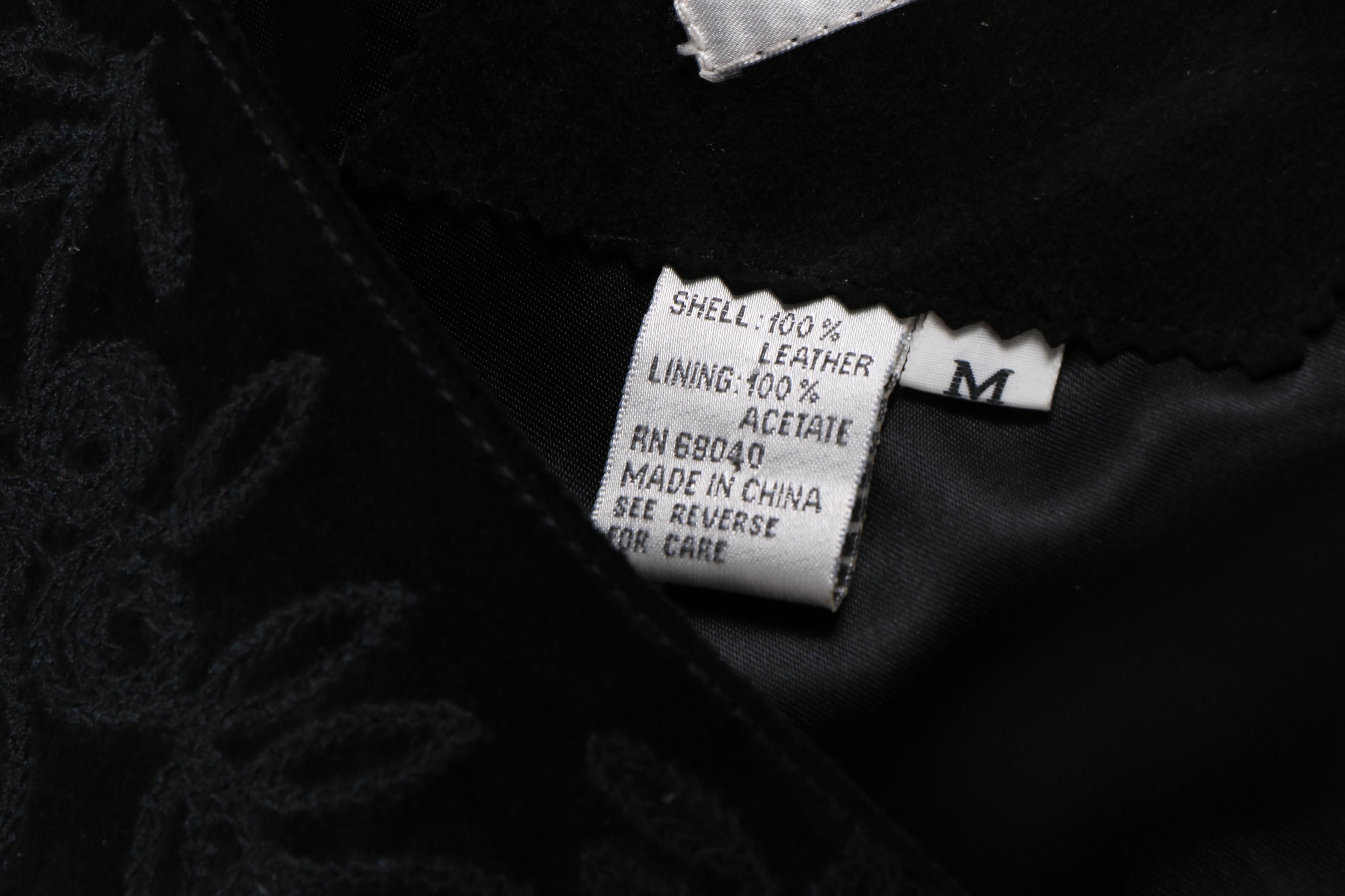 Evan Davies Embroidered Suede and Ann Tjian for Kenar Beaded Vests