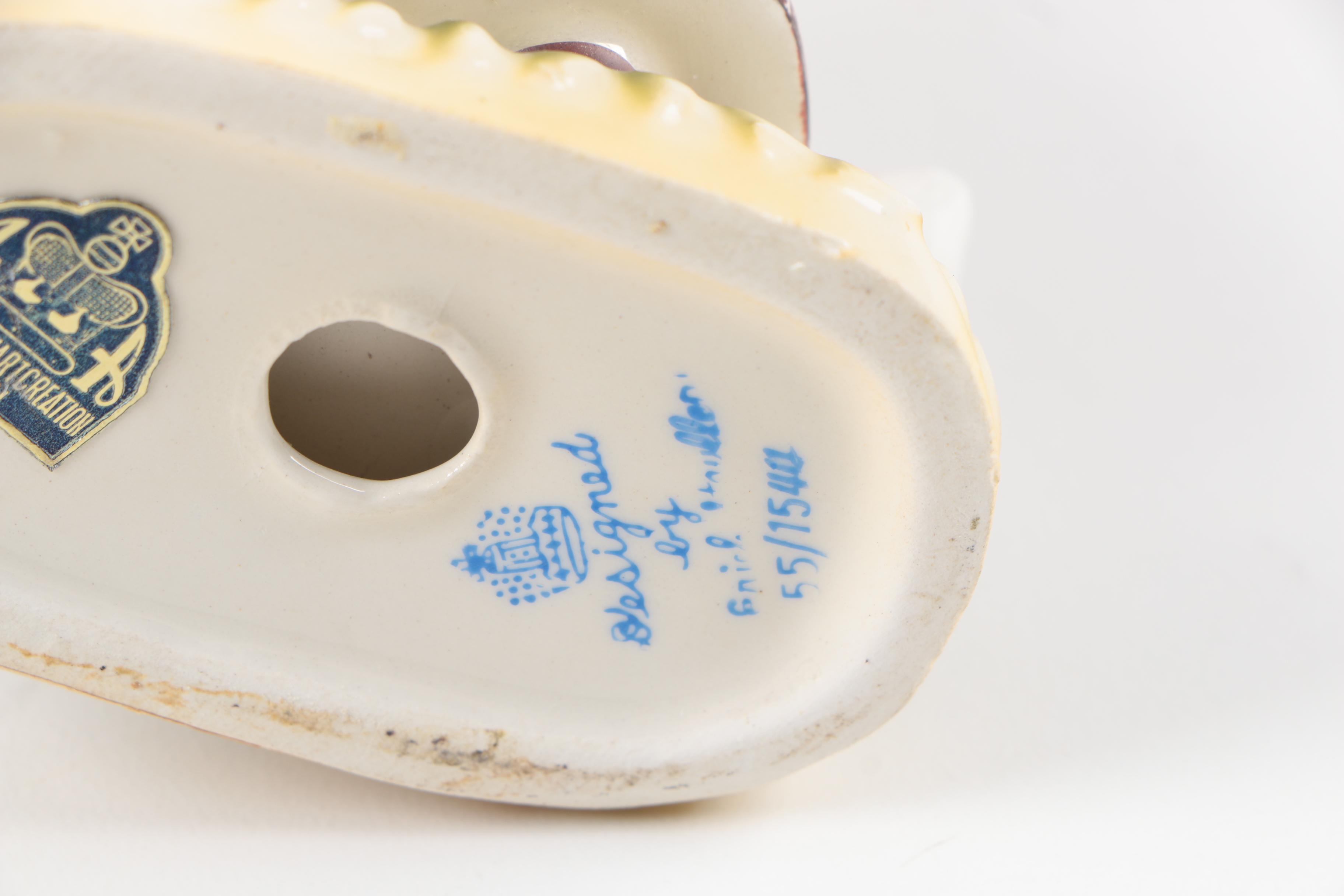 Hummel Style Figurines of Children with Geese