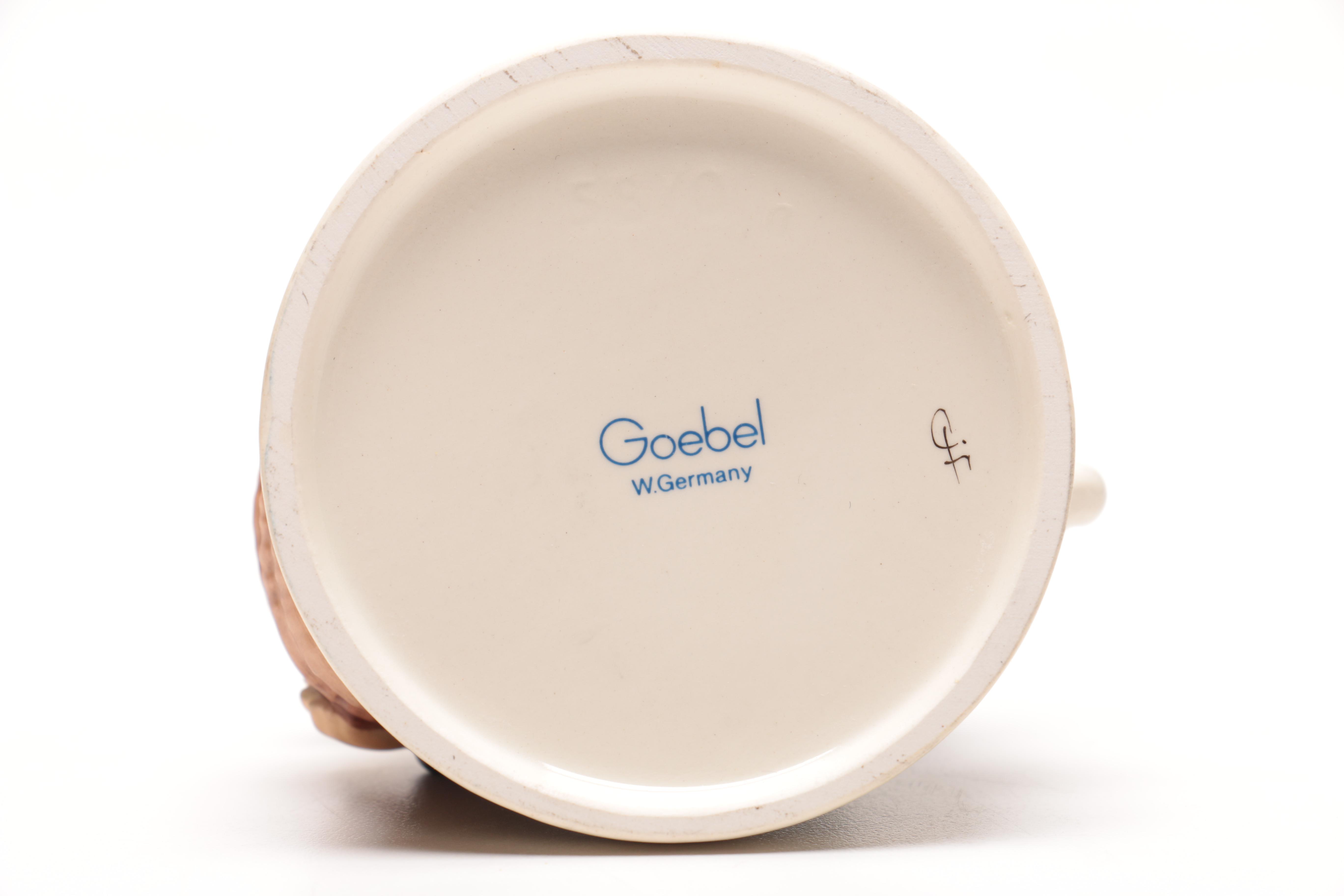 Goebel Hummel Shepard and Boy with Rabbits Figurines