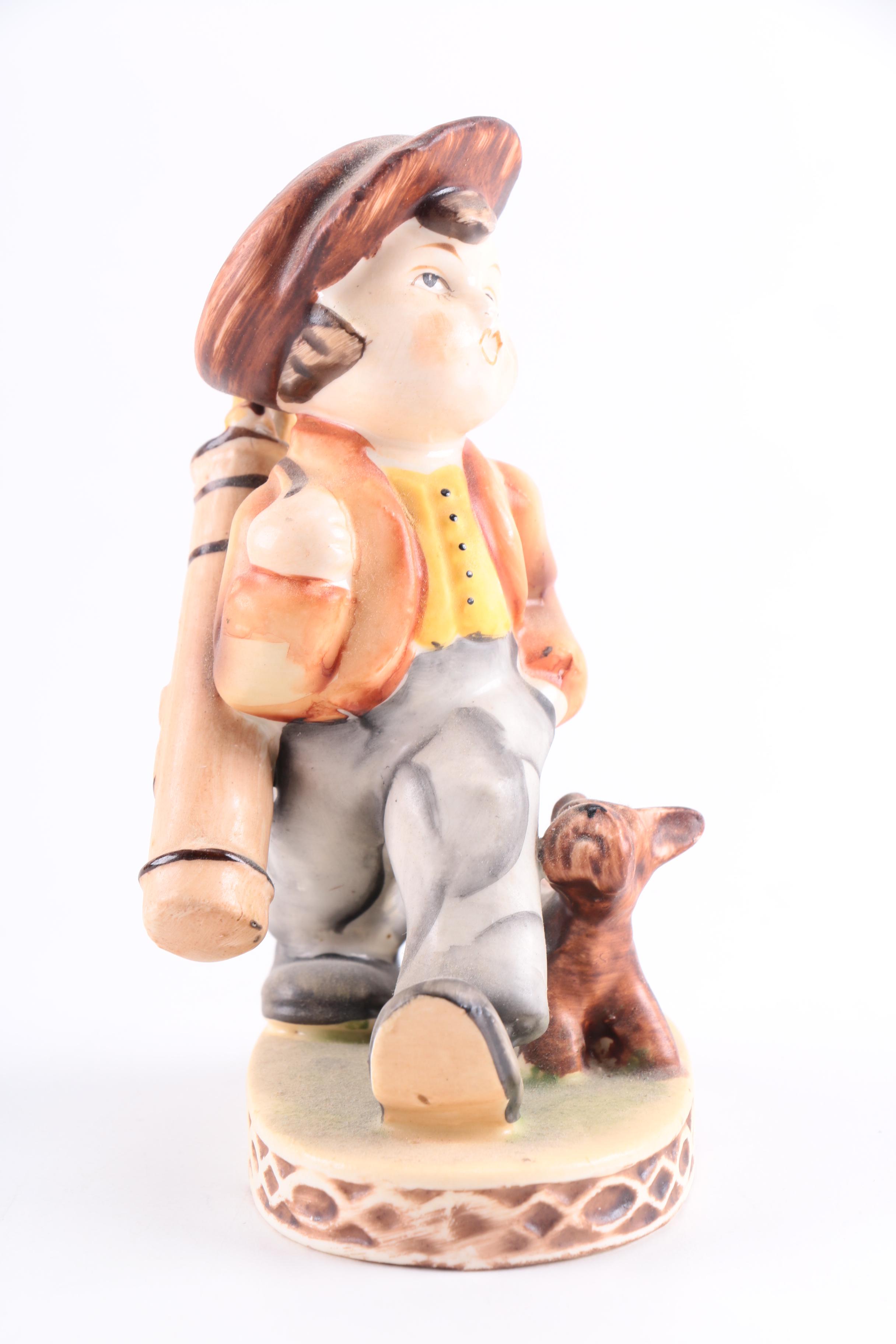 Goebel Hummel Style Children with Dogs Figurines