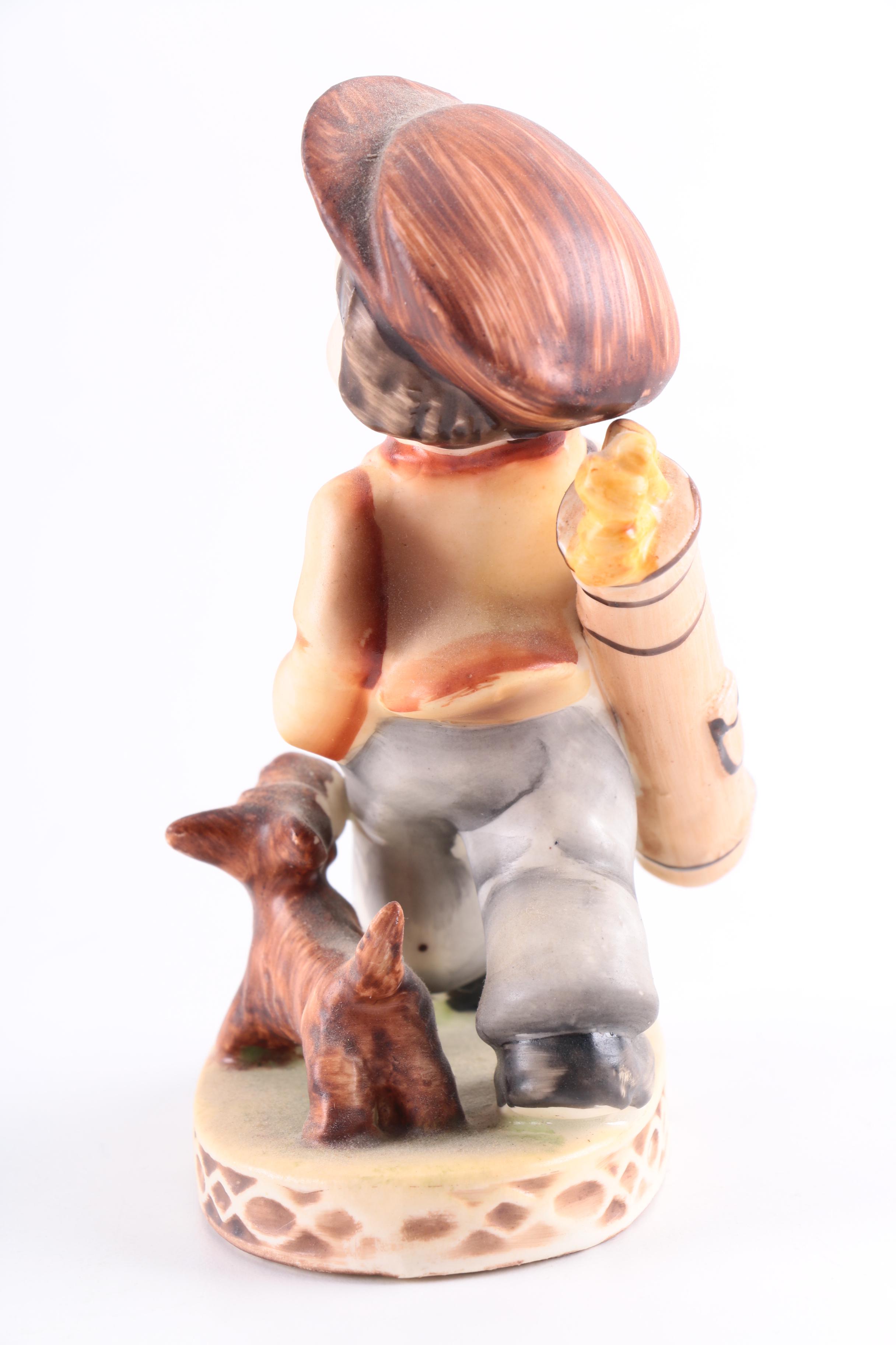 Goebel Hummel Style Children with Dogs Figurines