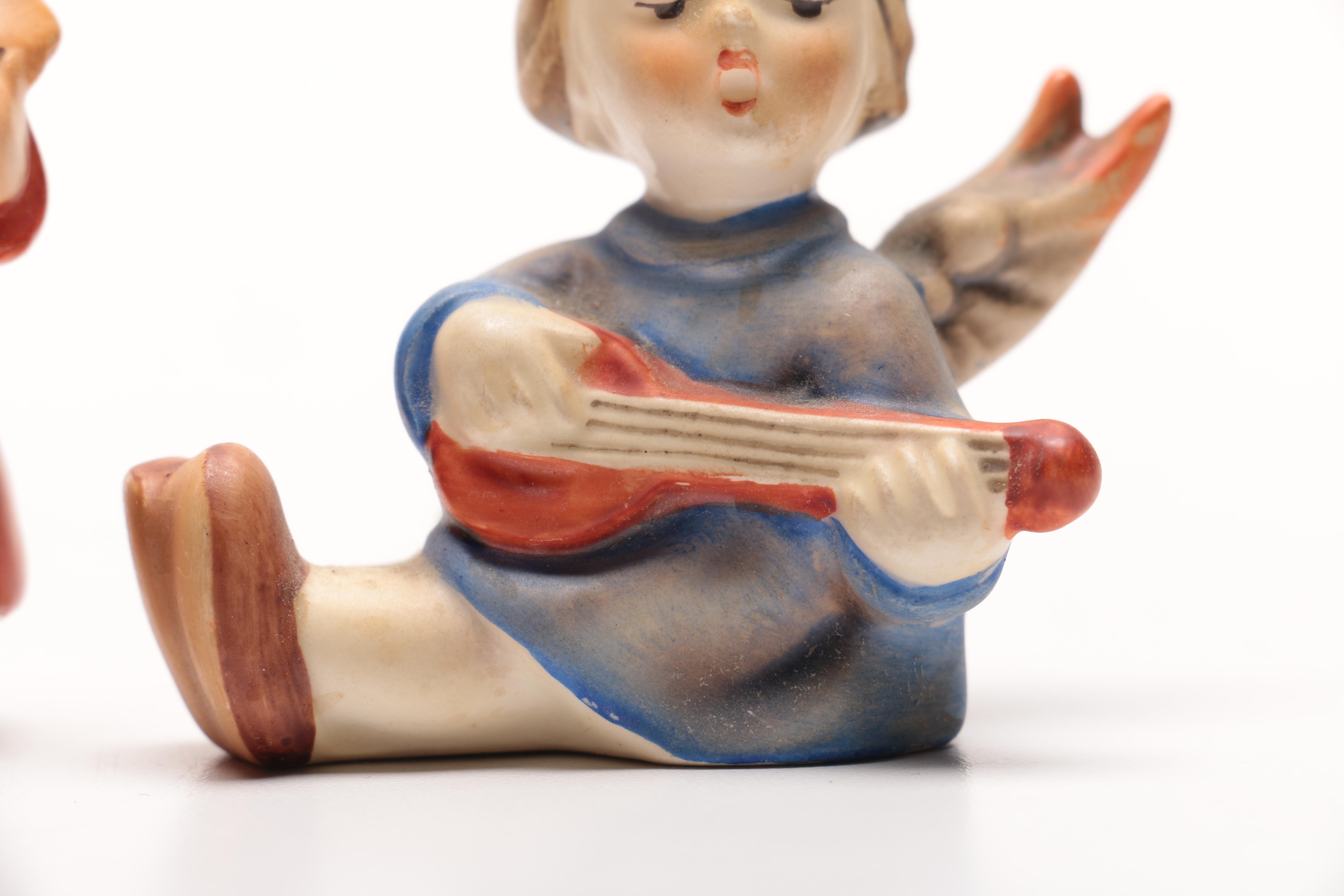 Collection of Goebel Musical Angel Figurines