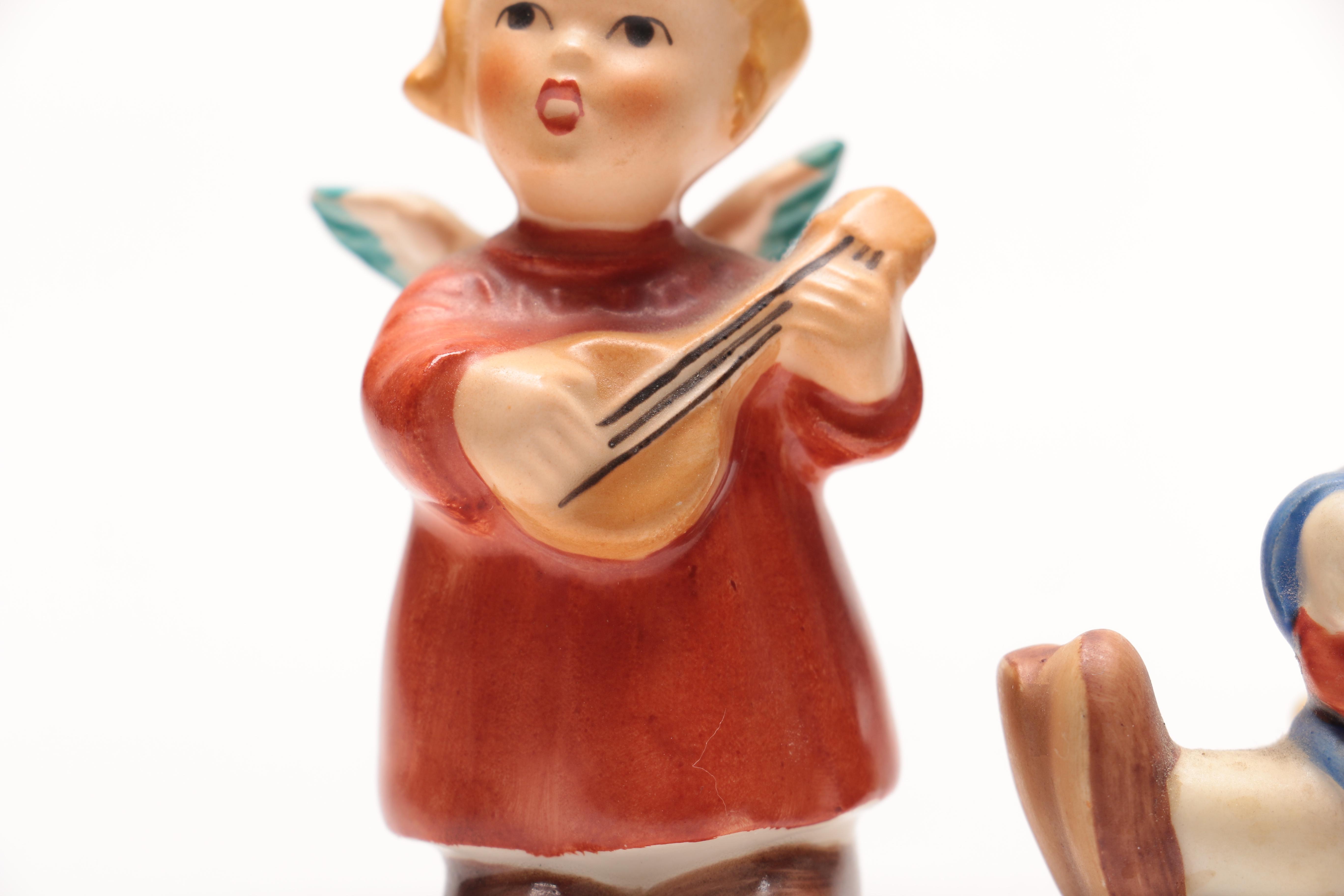Collection of Goebel Musical Angel Figurines