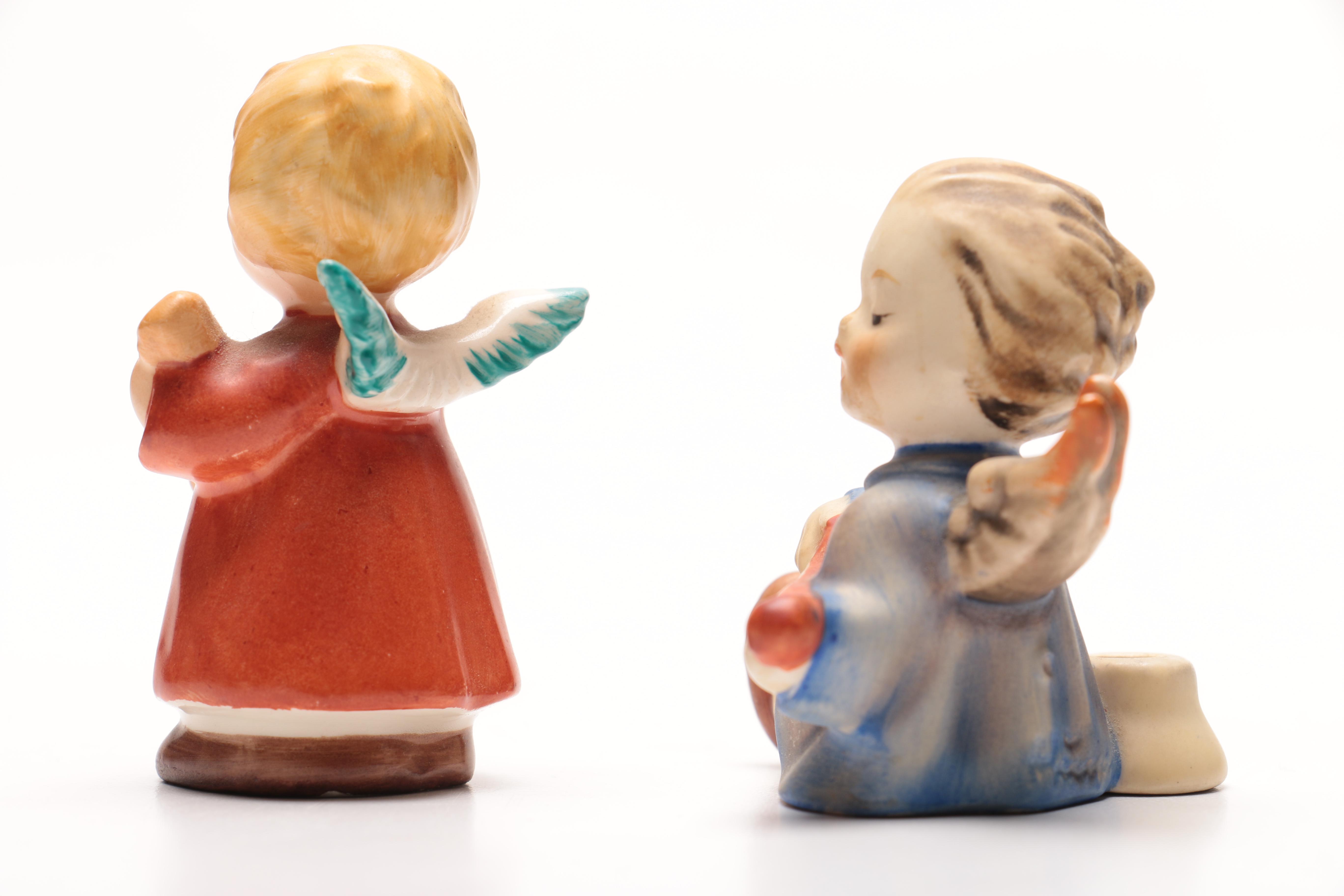 Collection of Goebel Musical Angel Figurines