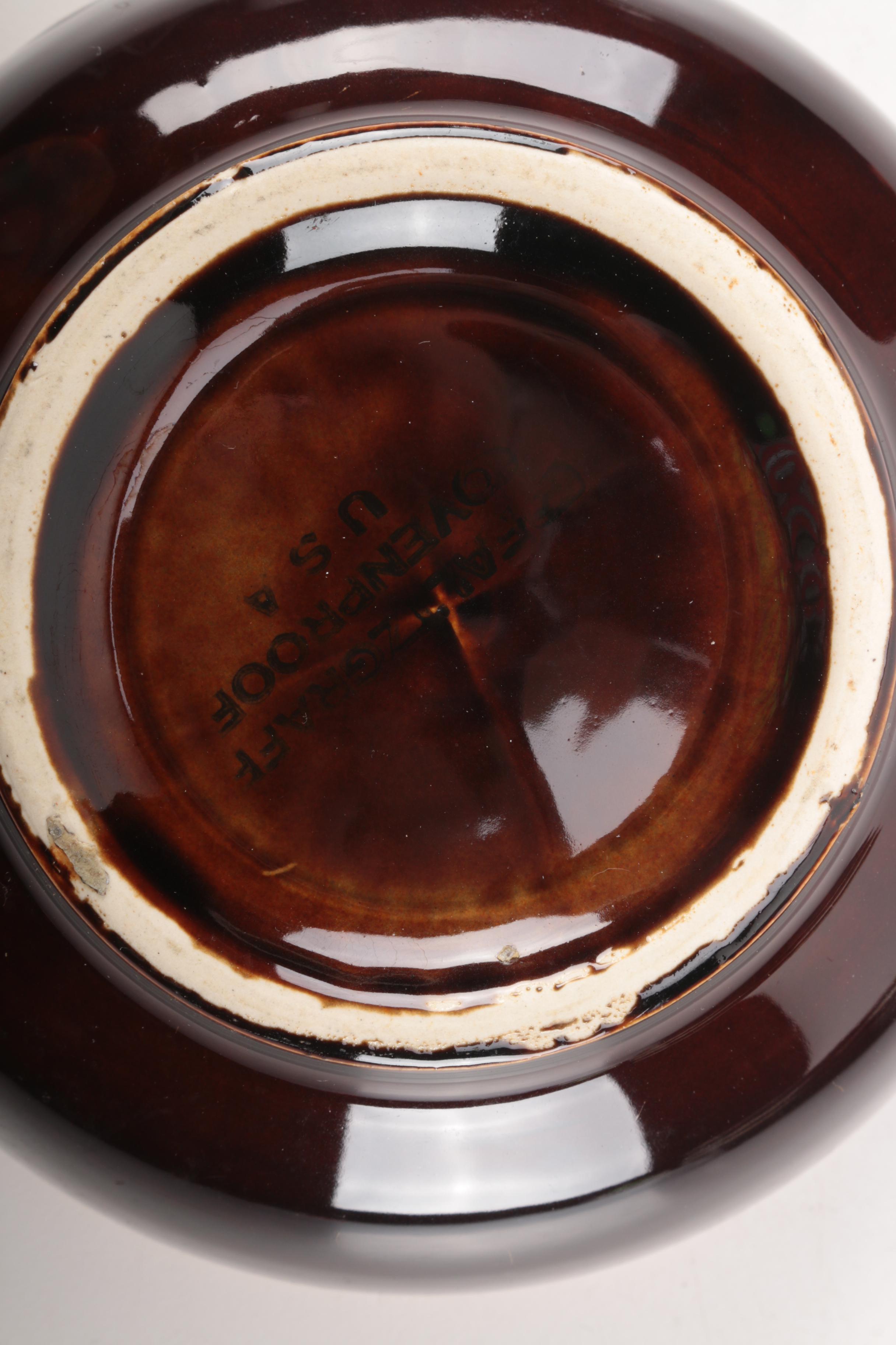 Pfaltzgraff Drip Glaze Snack Dishes