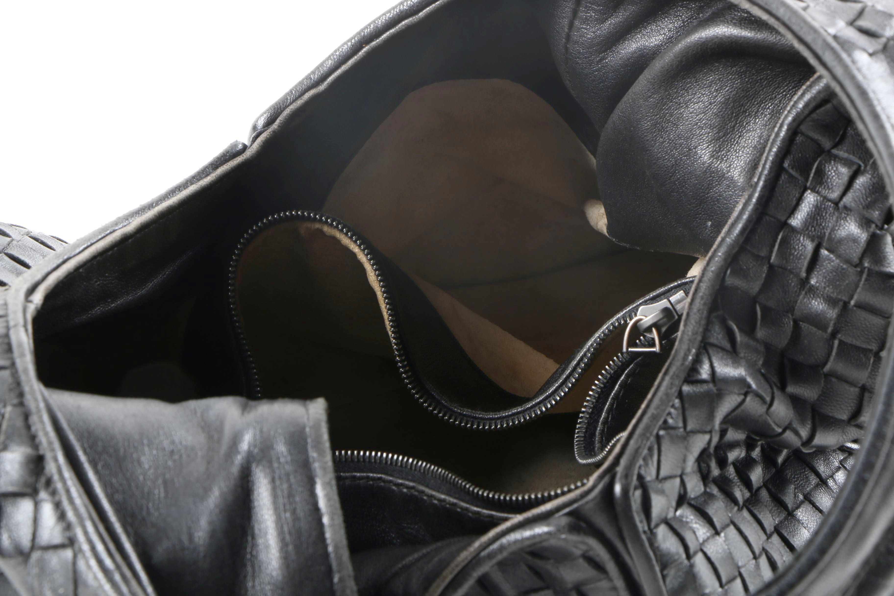 Bottega Veneta Black Hobo Bag