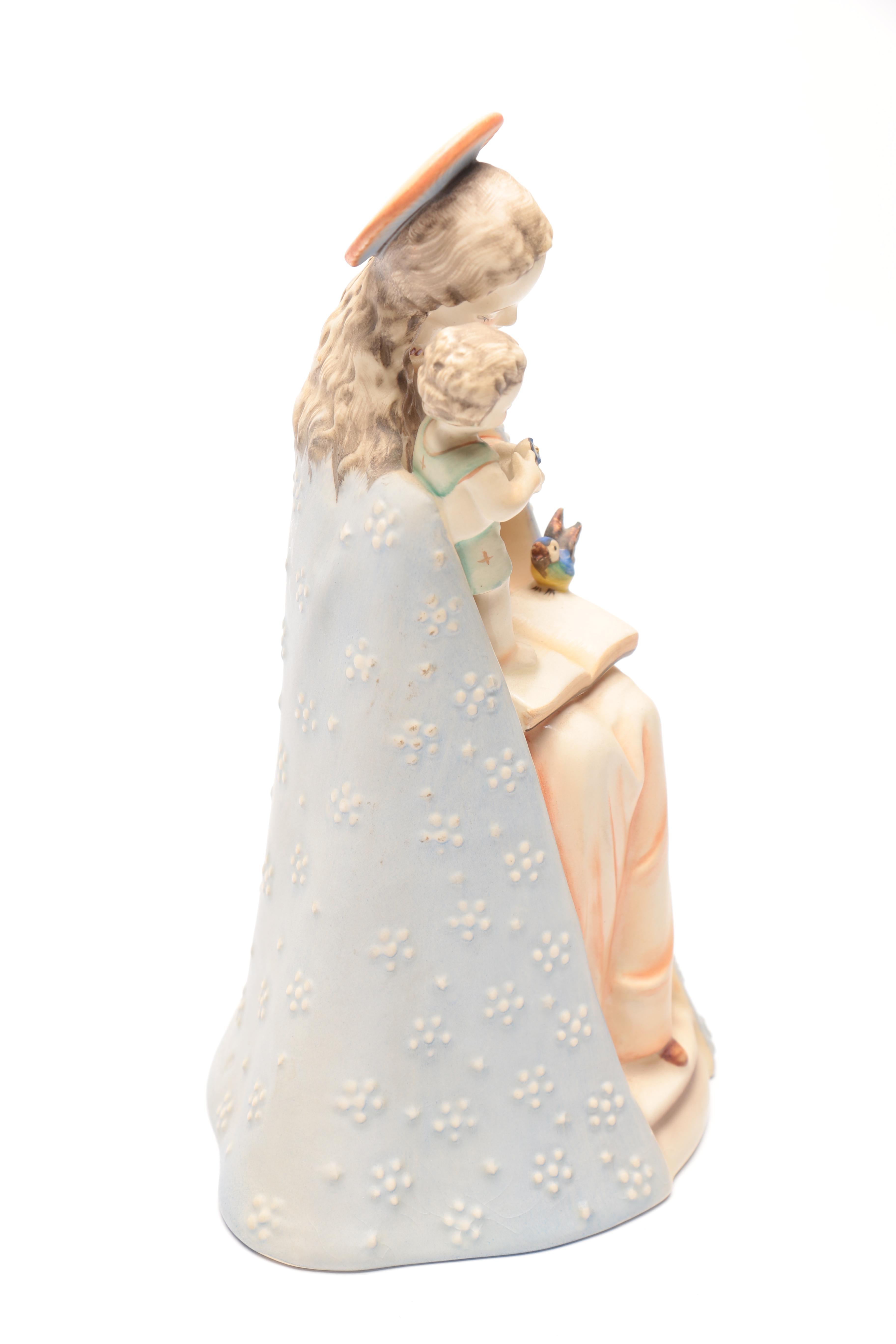 Goebel Hummel Flower Madonna and Child Figure