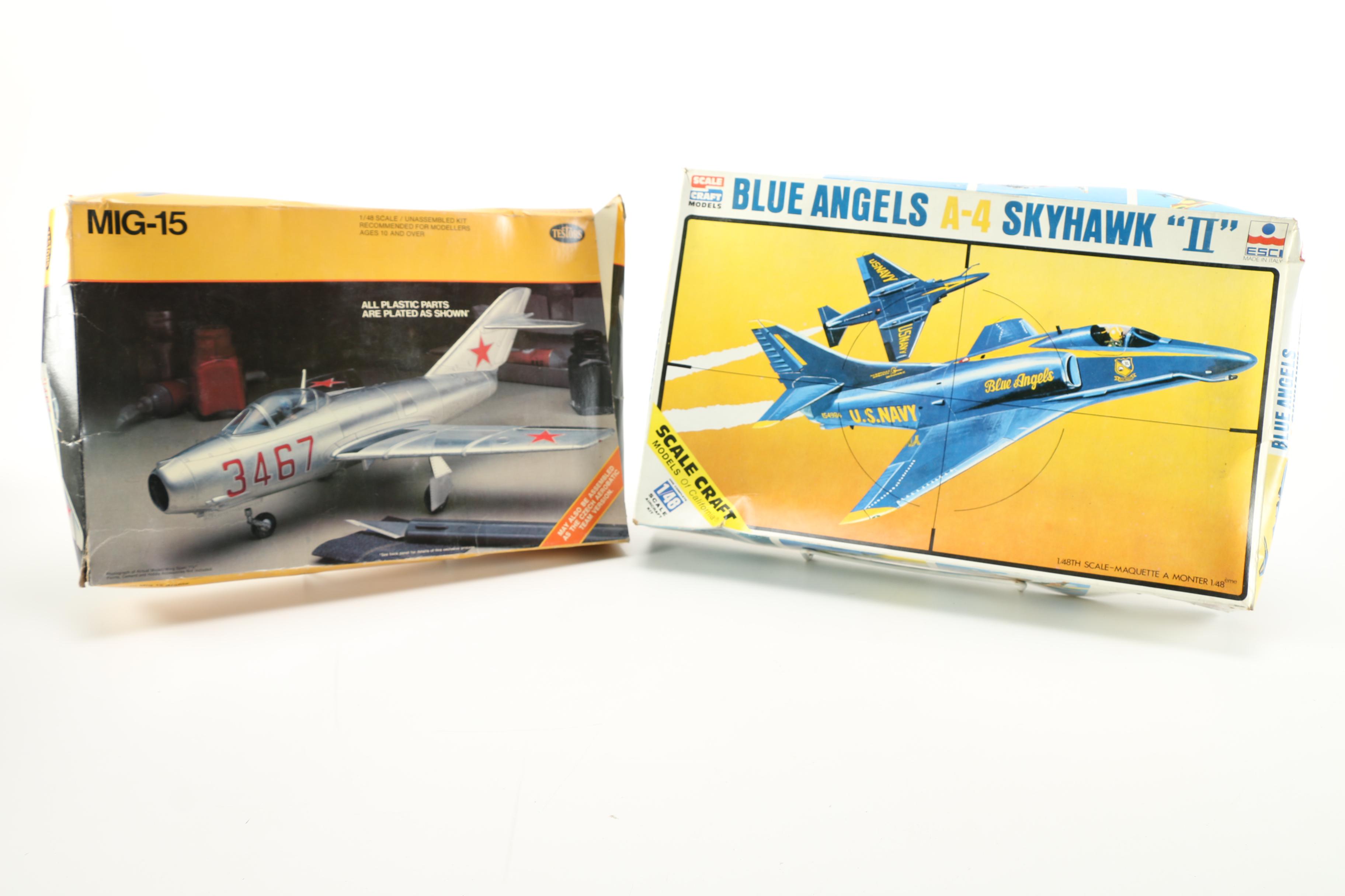 Assorted Model Airplanes