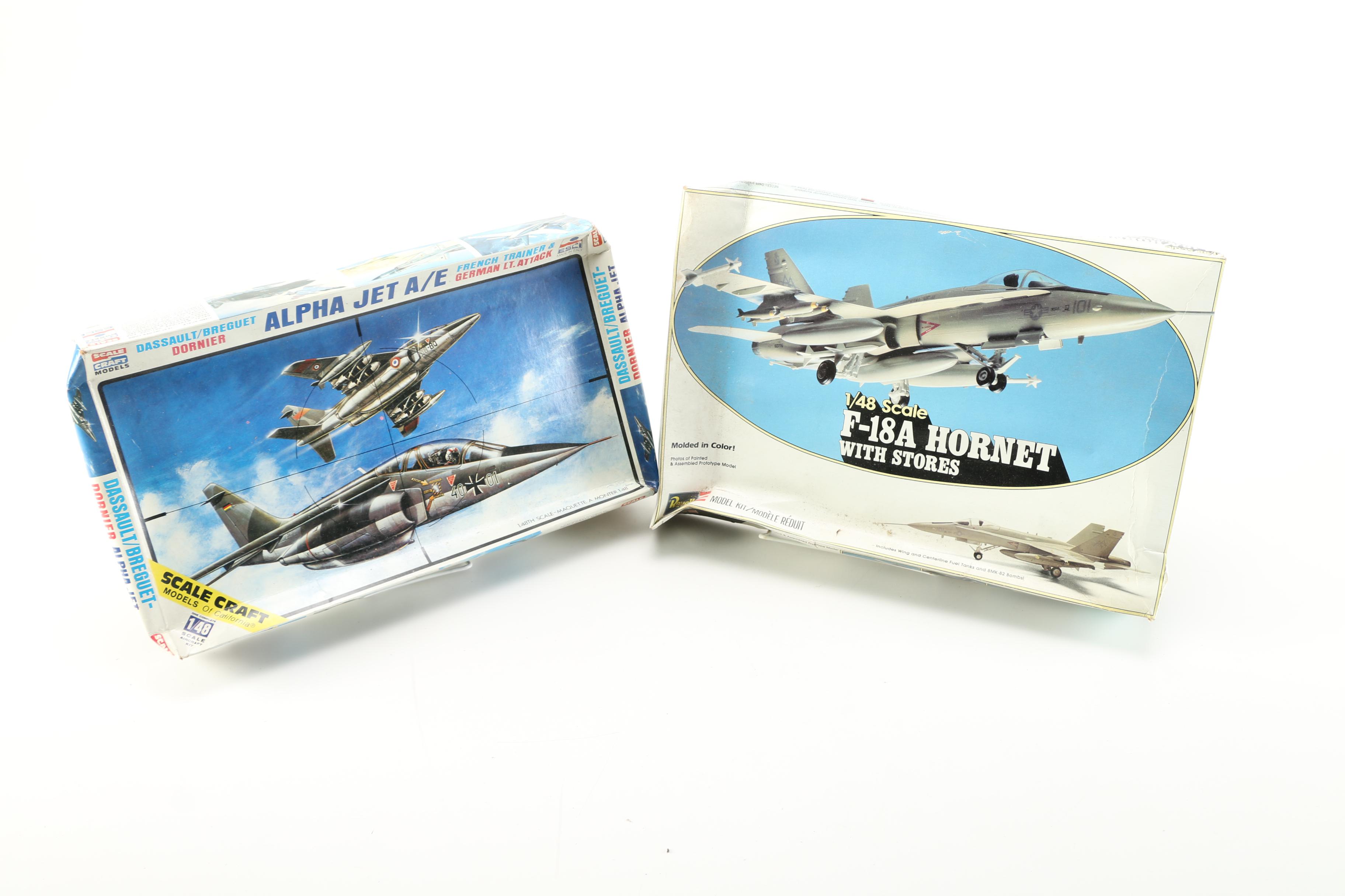 Assorted Model Airplanes