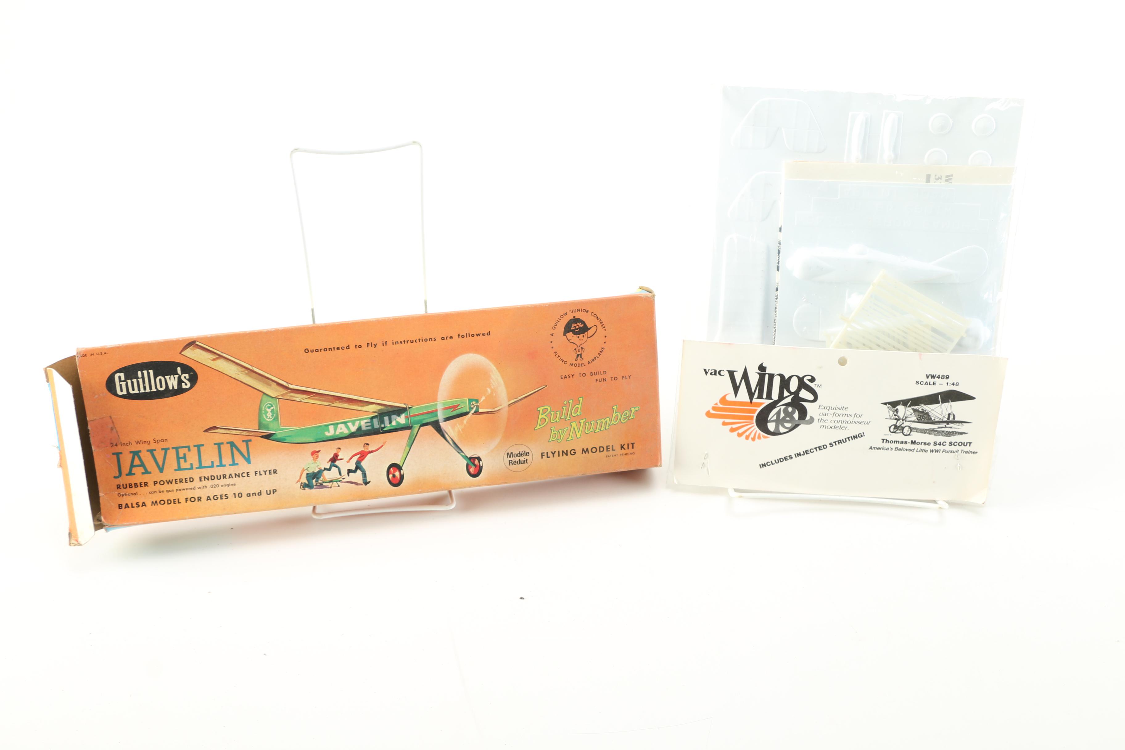 Assorted Model Airplanes